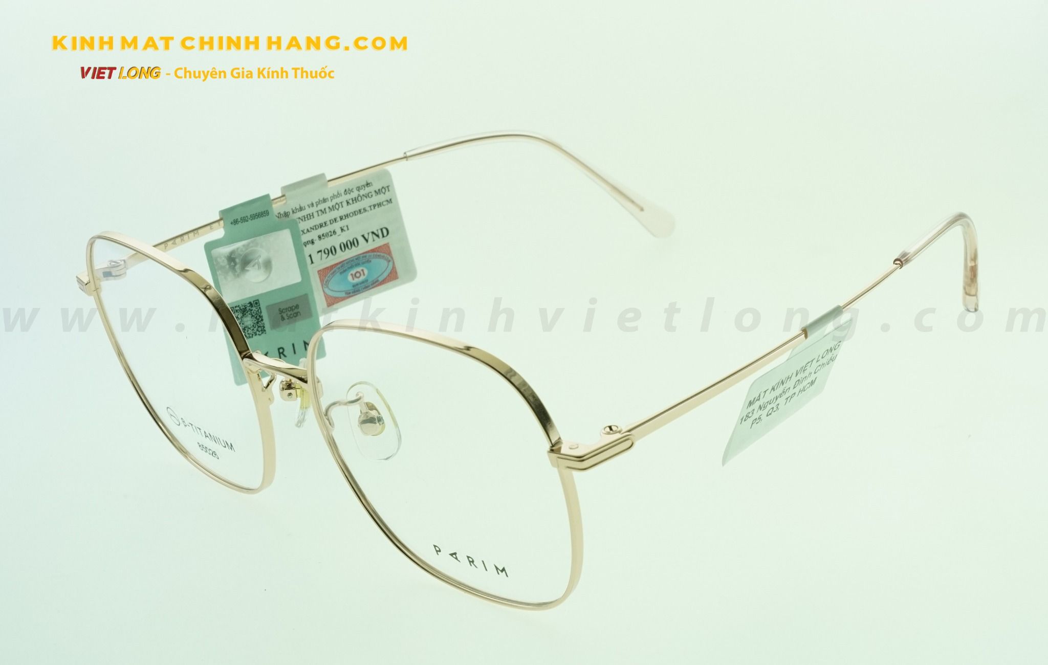  GỌNG KÍNH PARIM 85026-K1 53-17 