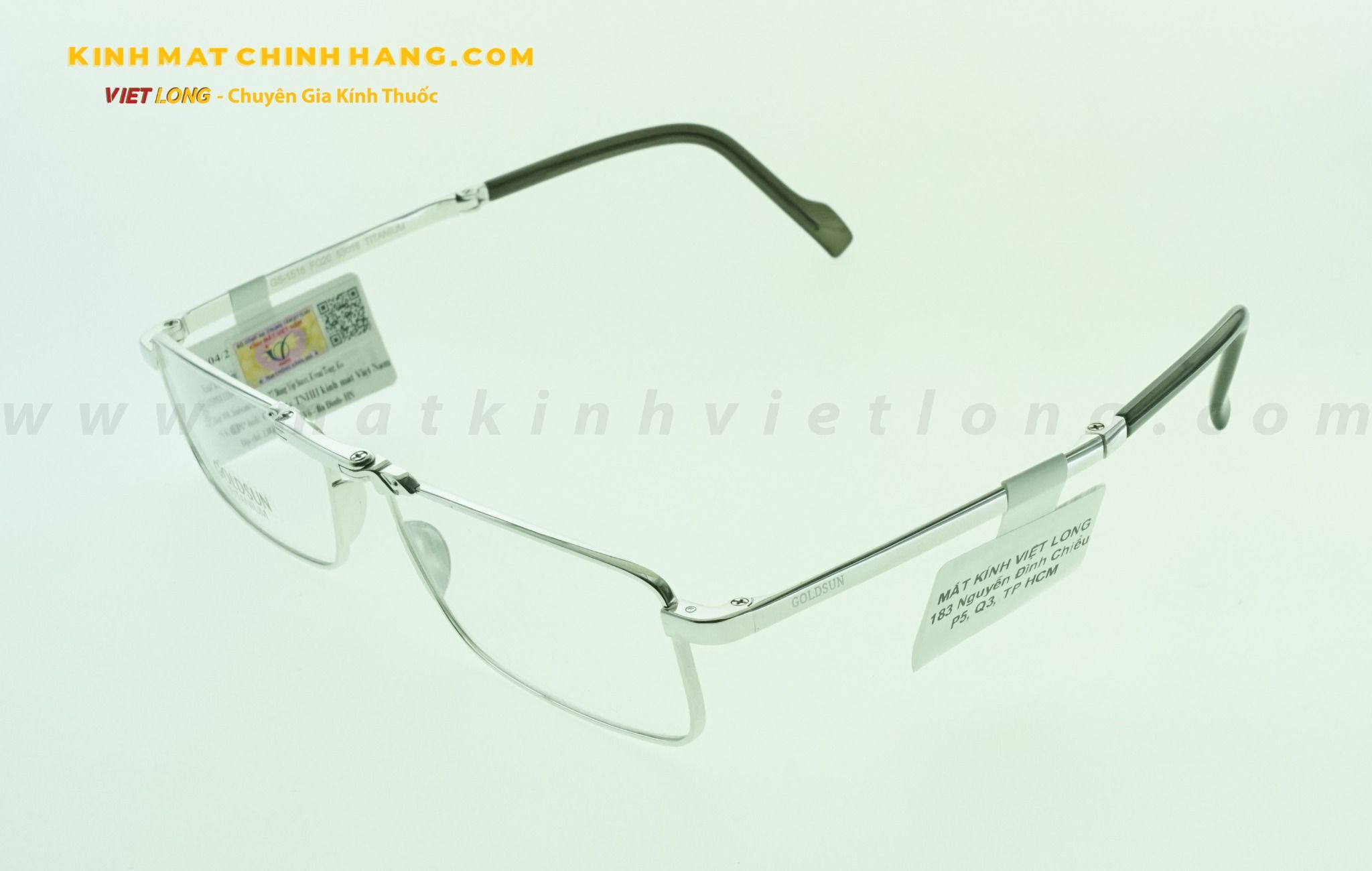  GỌNG KÍNH GOLDSUN GS1516-FO20 53-19 