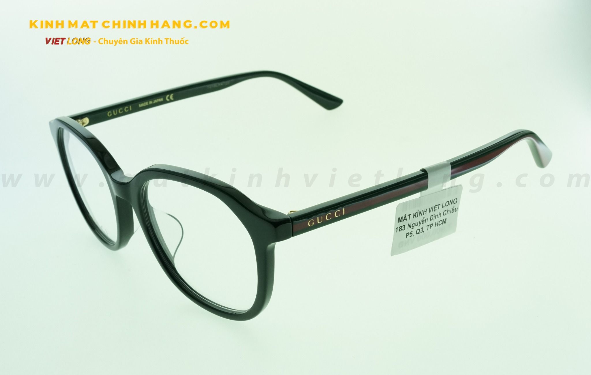  GỌNG KÍNH GUCCI GG0932OA-001 53-18 