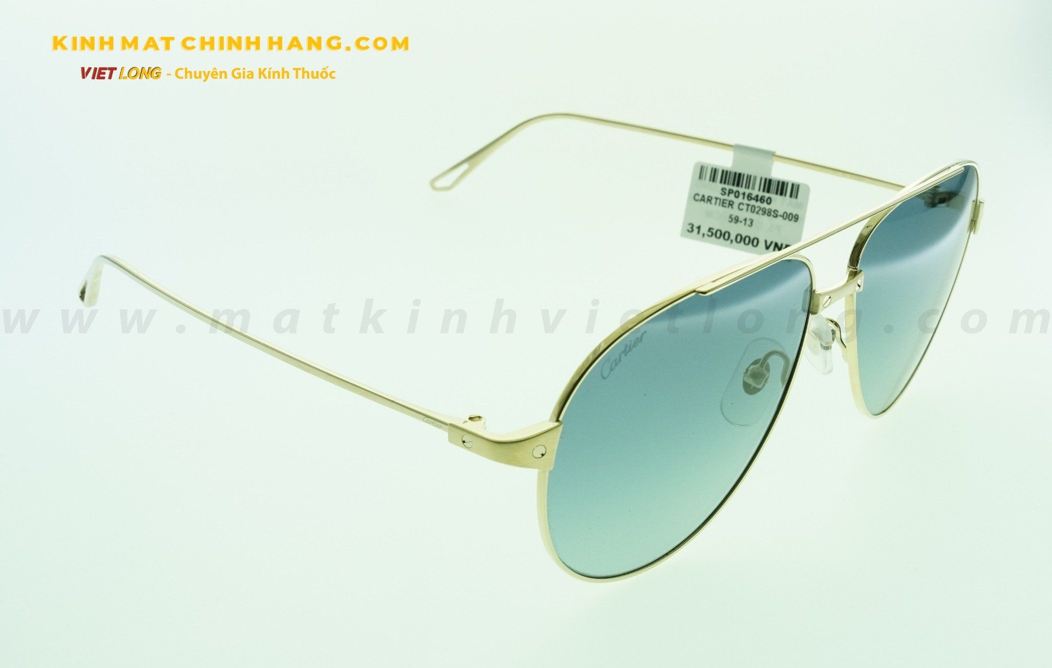  KÍNH MÁT CARTIER CT0298S-009 59-13 