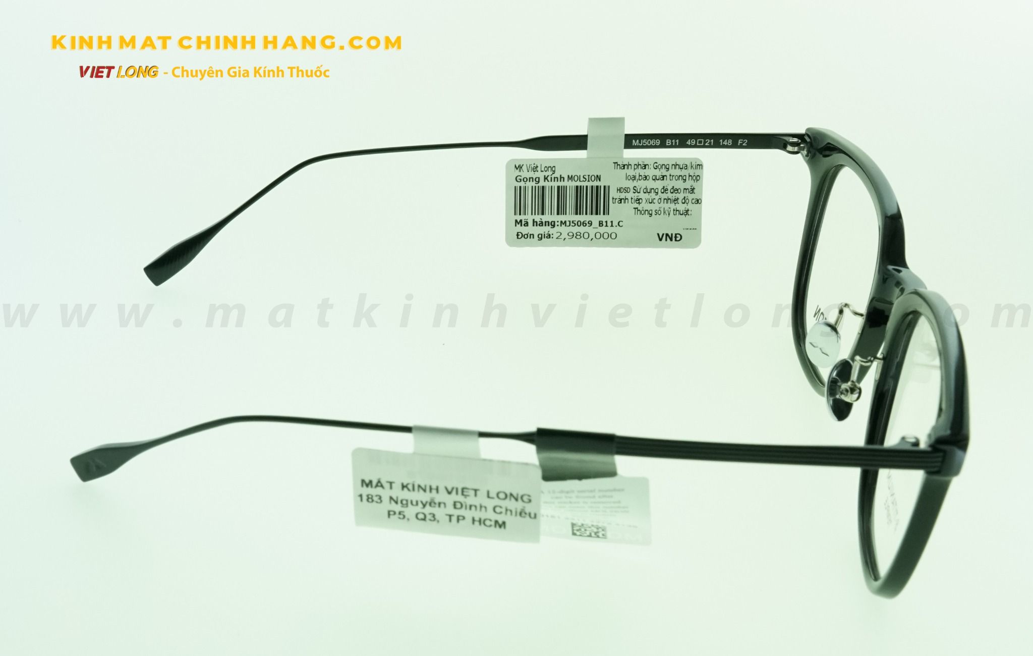  GỌNG KÍNH MOLSION MJ5069-B11 49-21 