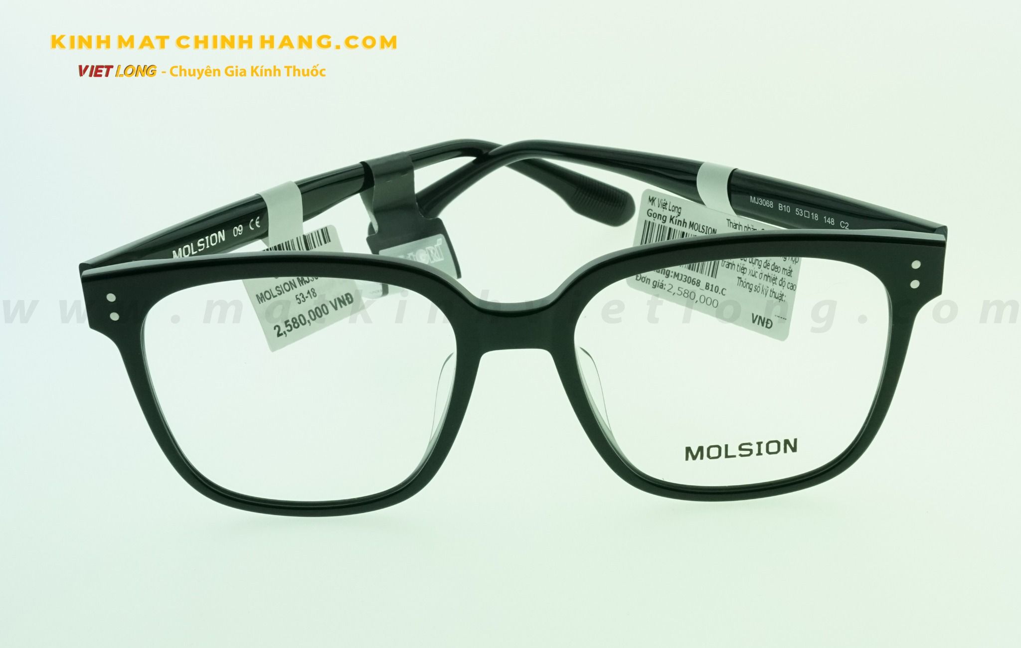  GỌNG KÍNH MOLSION MJ3068-B10 53-18 