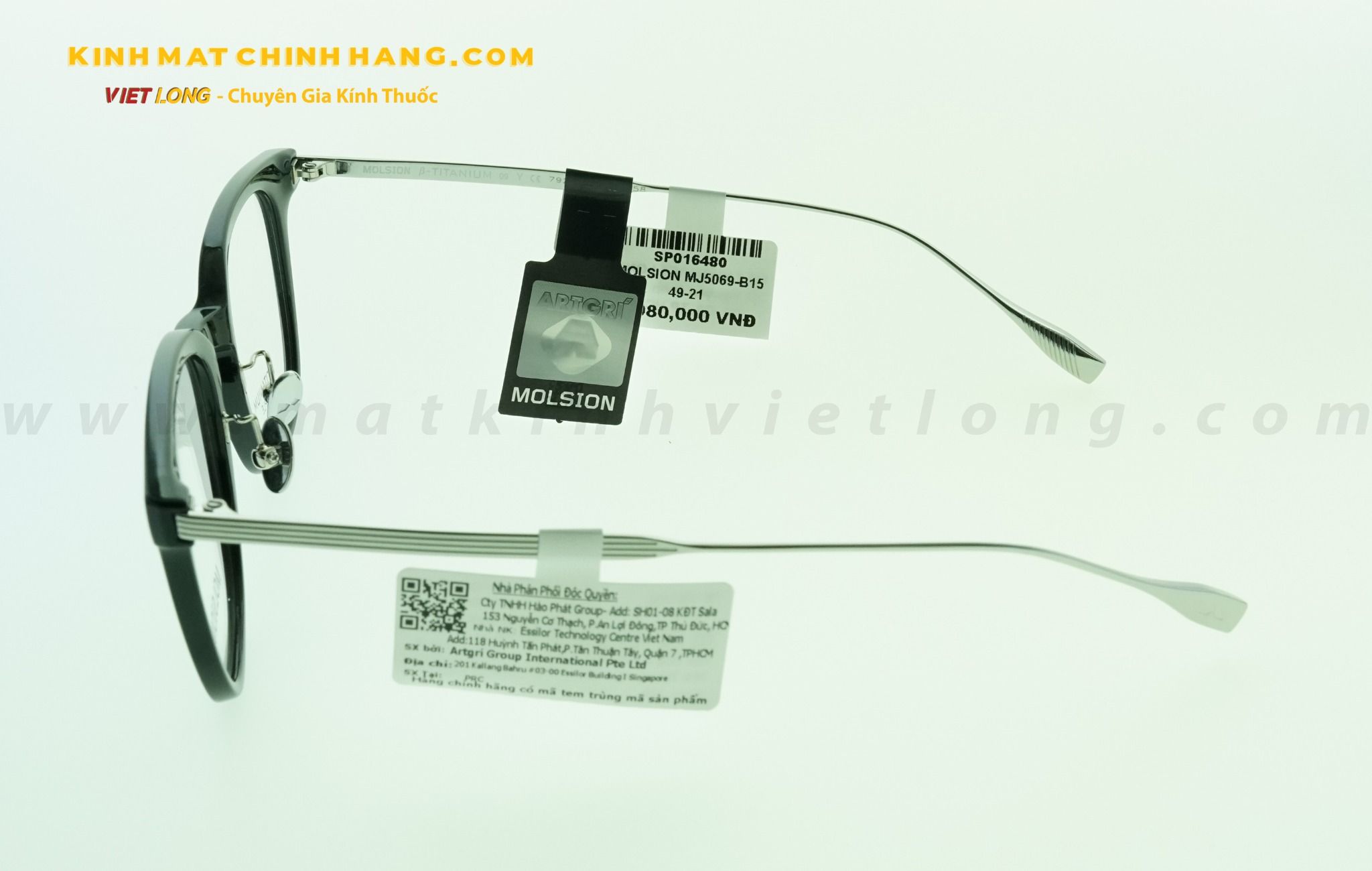  GỌNG KÍNH MOLSION MJ5069-B15 49-21 