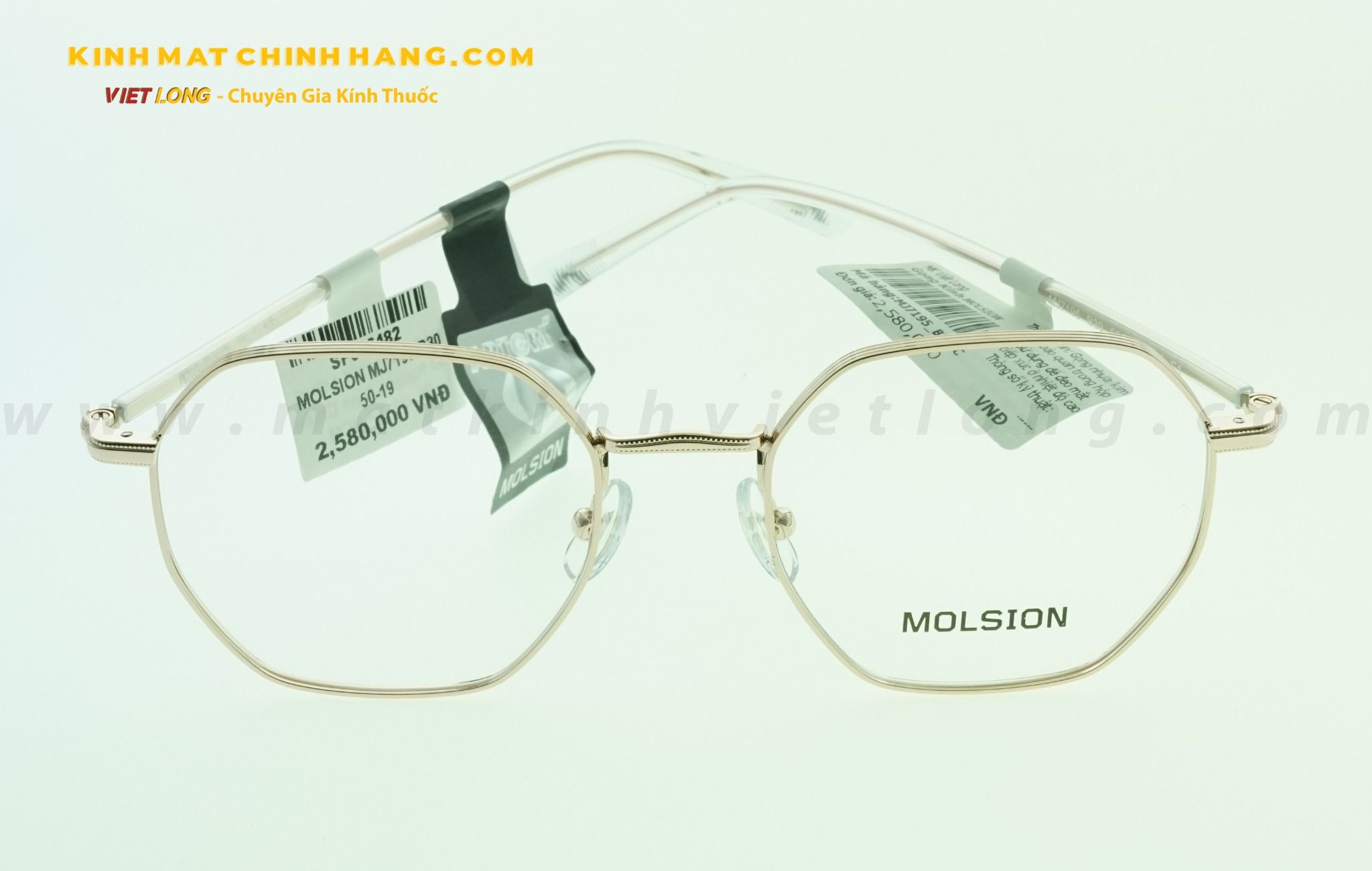  GỌNG KÍNH MOLSION MJ7195-B30 50-19 