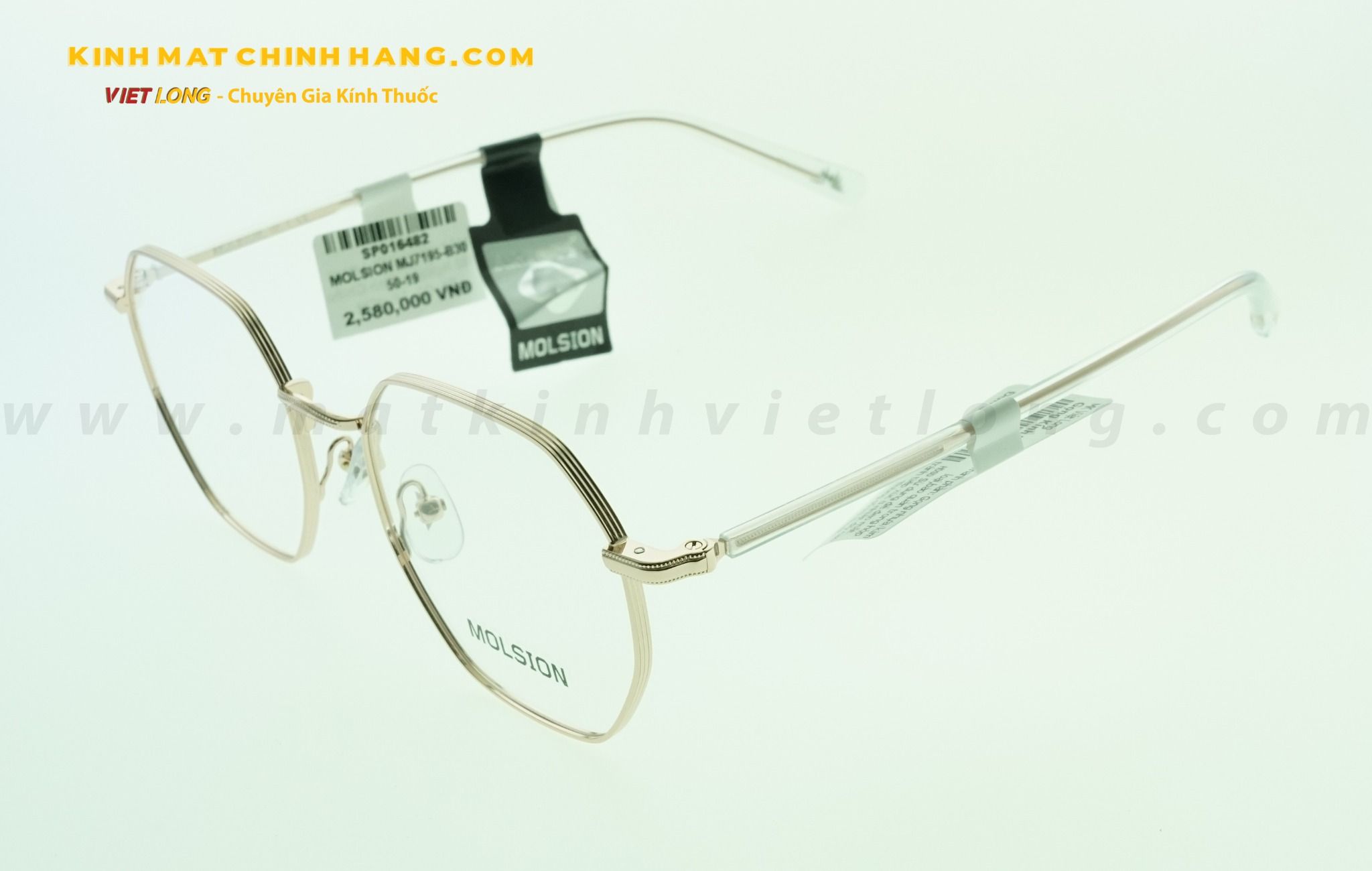  GỌNG KÍNH MOLSION MJ7195-B30 50-19 