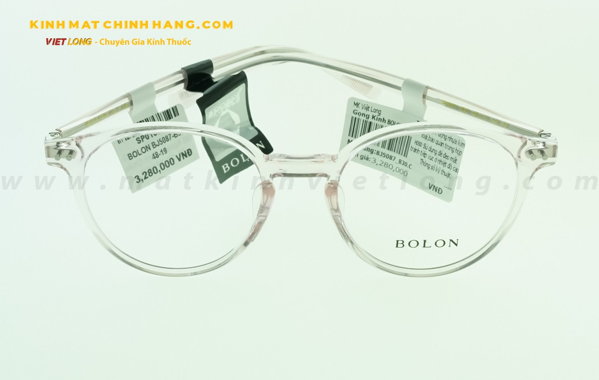  GỌNG KÍNH BOLON BJ5087-B30 48-19 