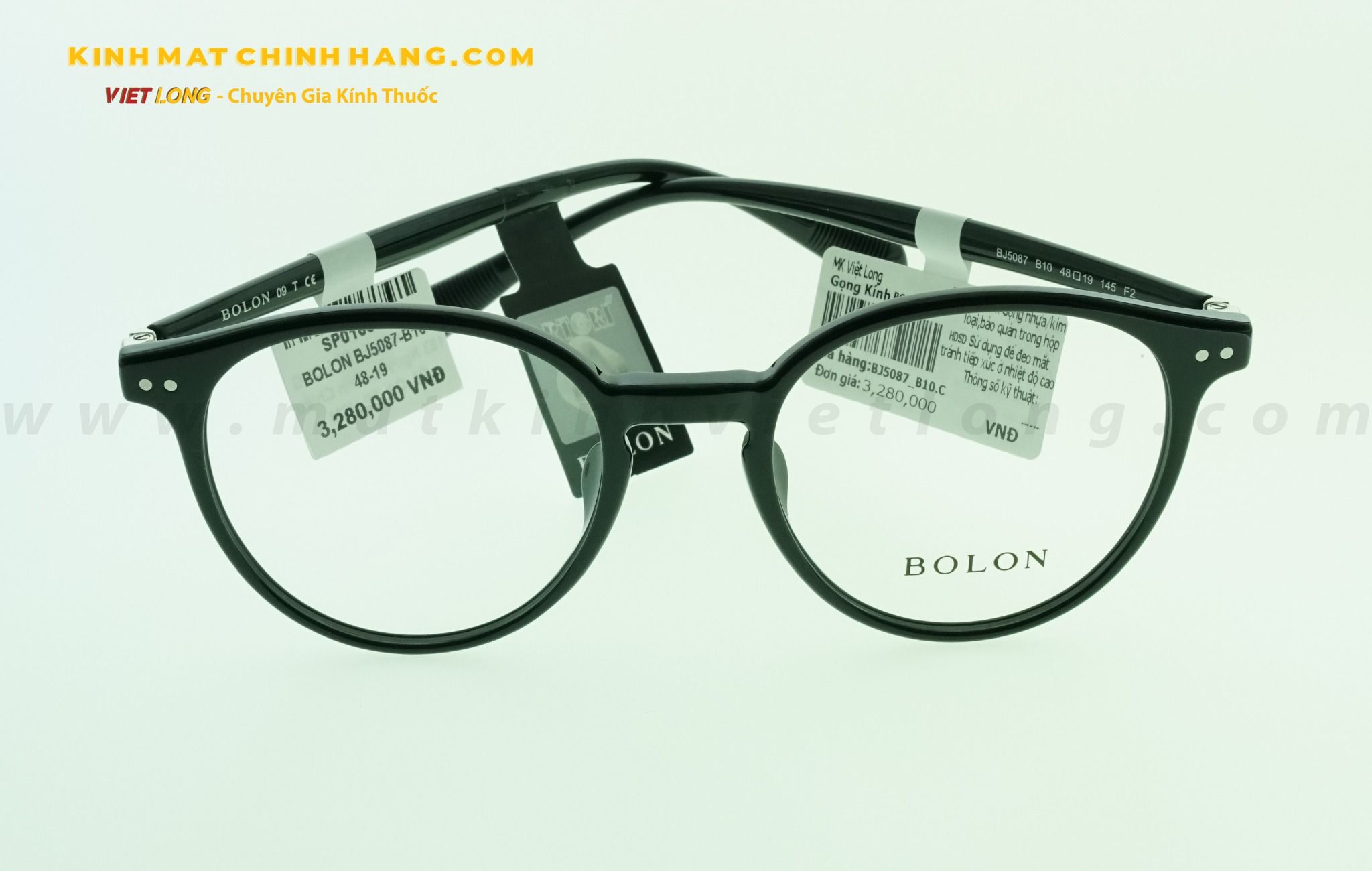  GỌNG KÍNH BOLON BJ5087-B10 48-19 