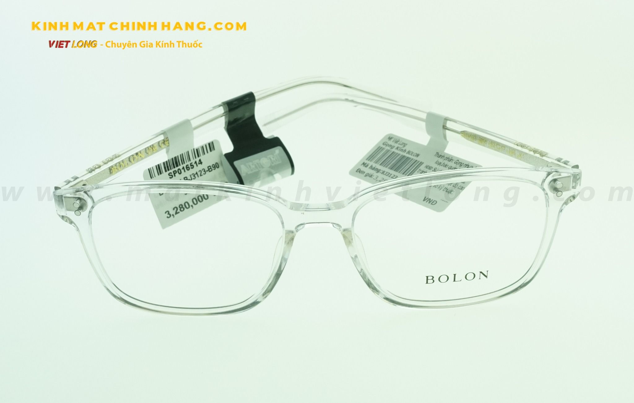  GỌNG KÍNH BOLON BJ3123-B90 52-17 