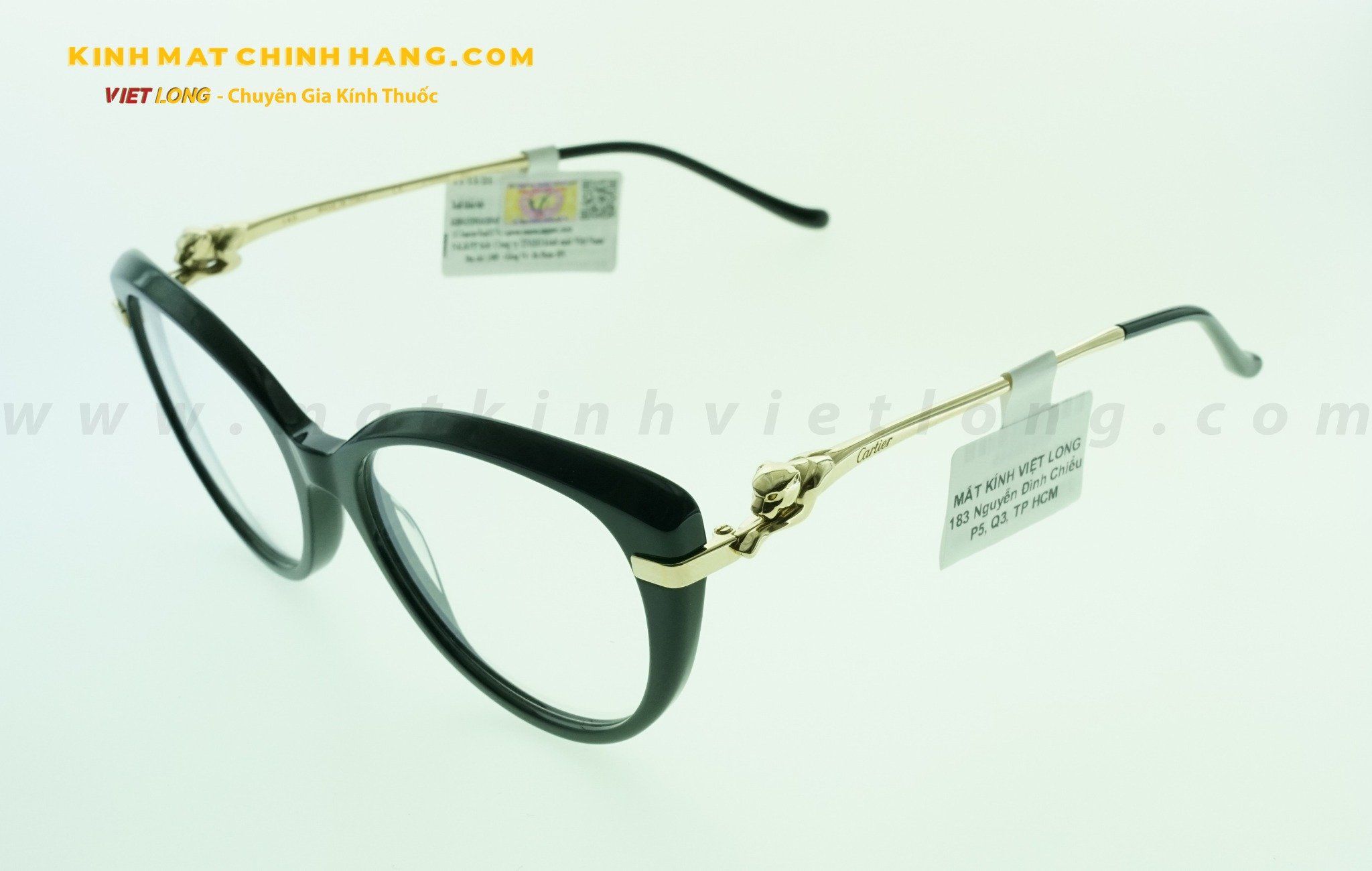  GỌNG KÍNH CARTIER CT0283O-001 54-17 