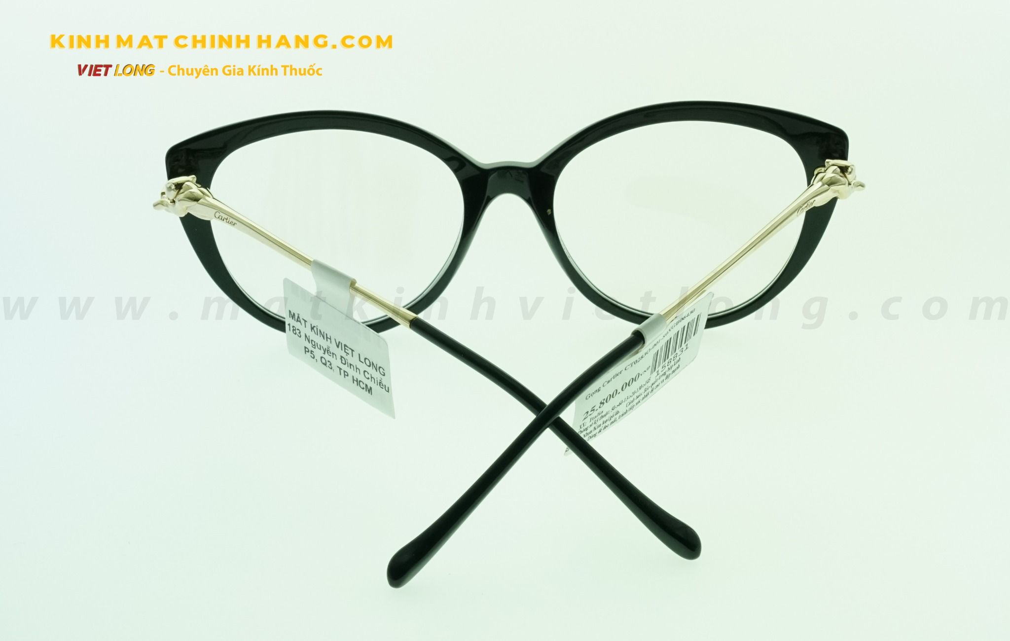  GỌNG KÍNH CARTIER CT0283O-001 54-17 