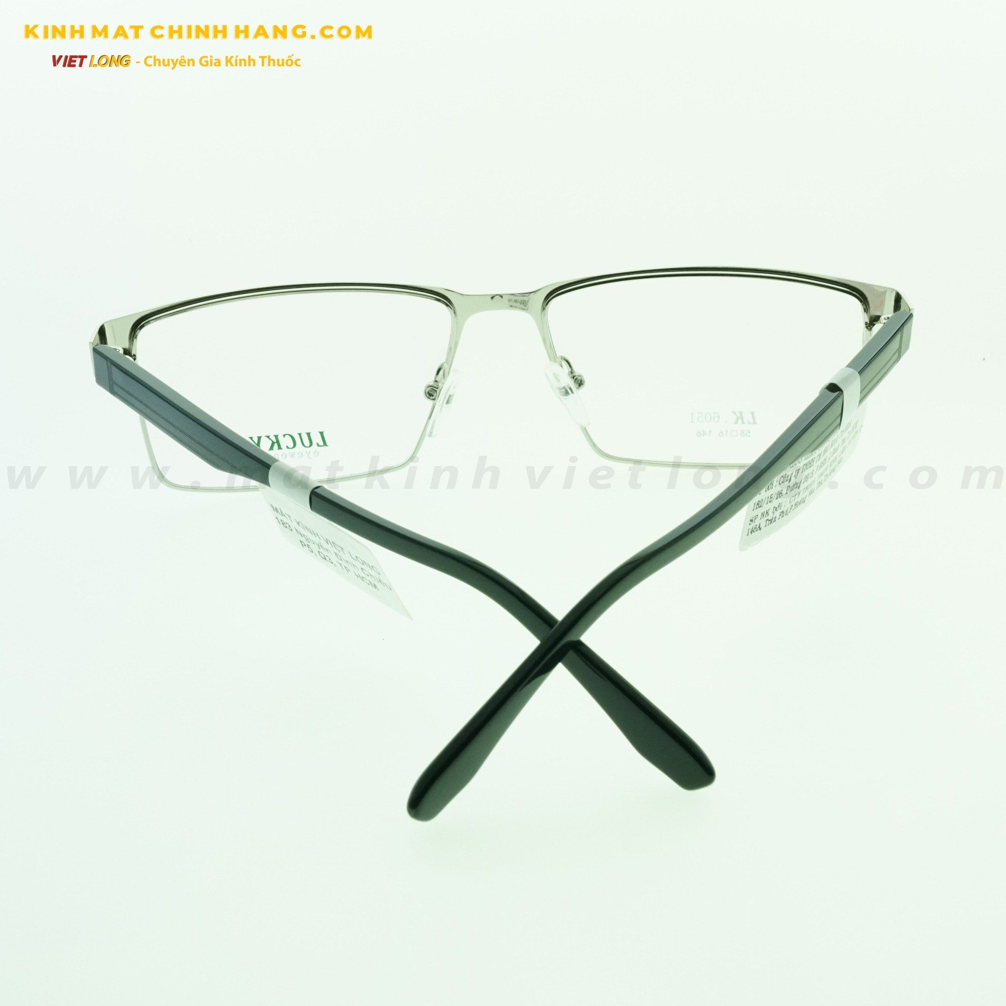  GỌNG KÍNH LUCKY LK6051-SIA 58-16 