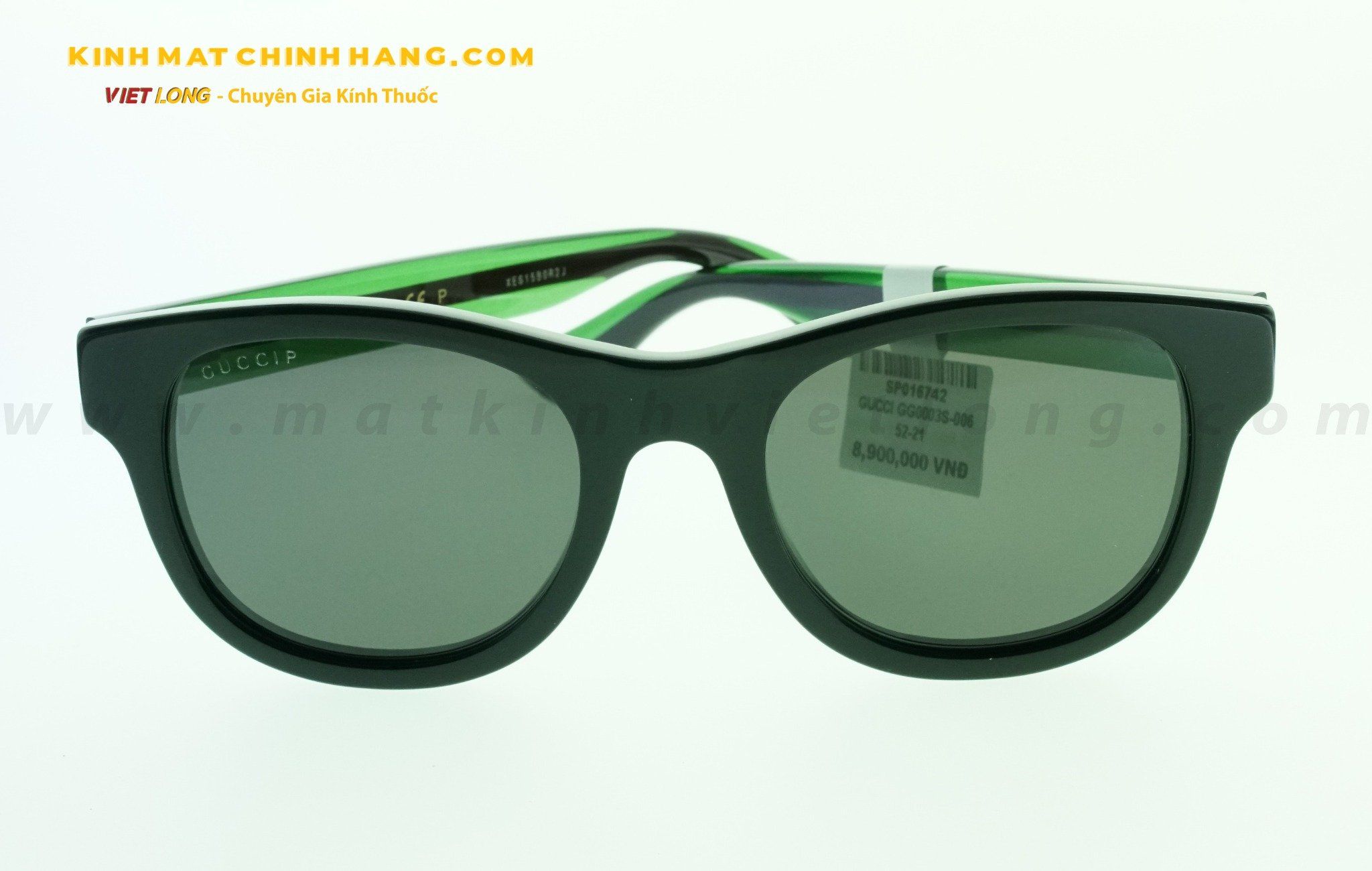  KÍNH MÁT GUCCI GG0003S-006 52-21 