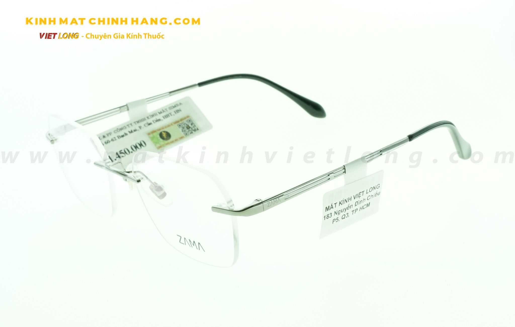  GỌNG KÍNH ZAMA ZB80157-C06 53-18 