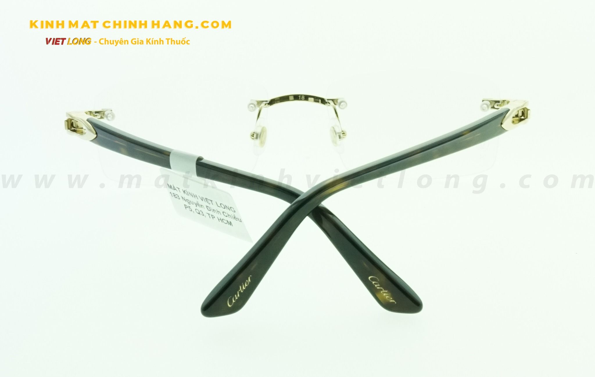  GỌNG KÍNH CARTIER CT0287O-002 54-18 