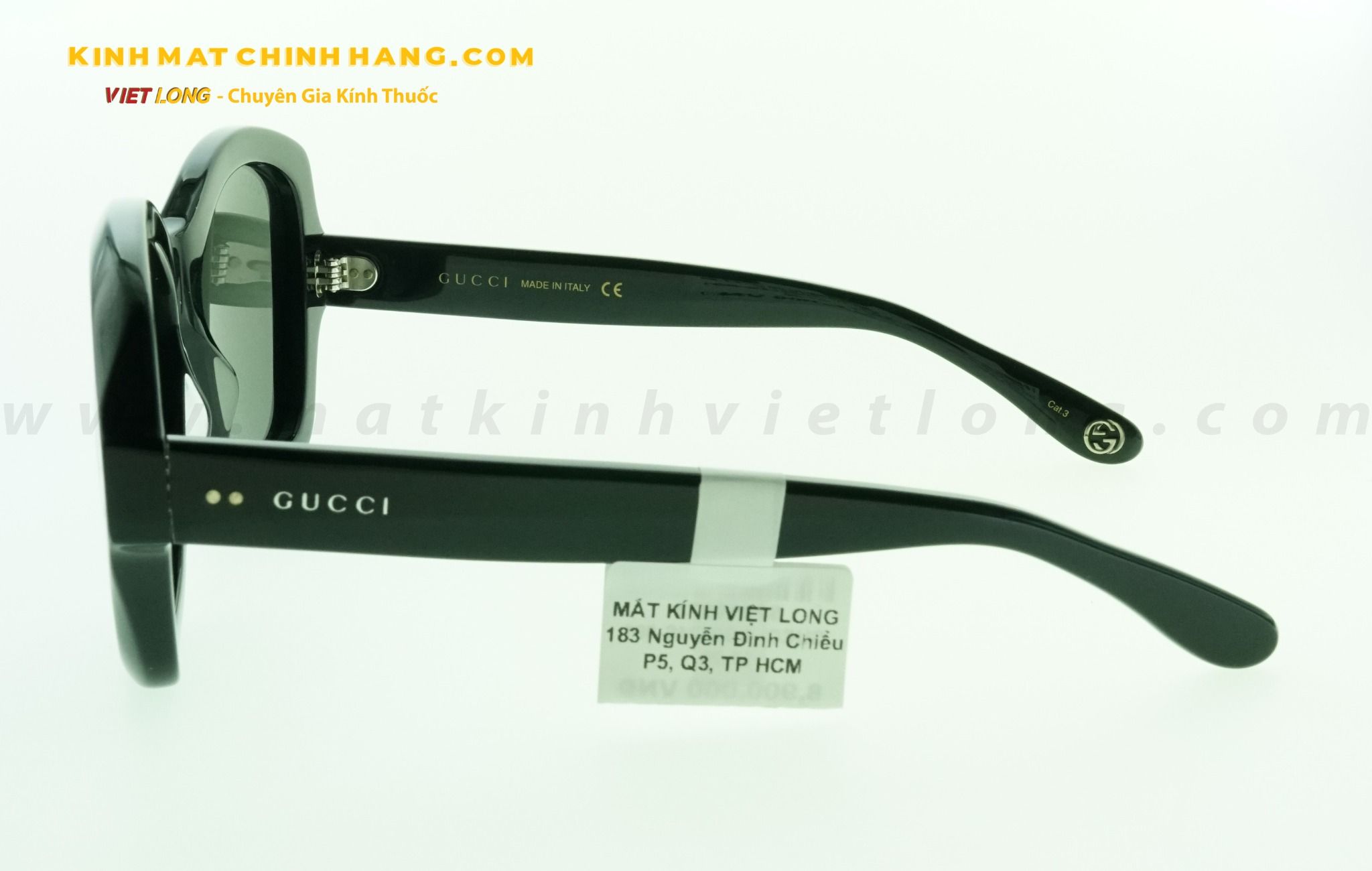  KÍNH MÁT GUCCI GG0624S-001 57-20 