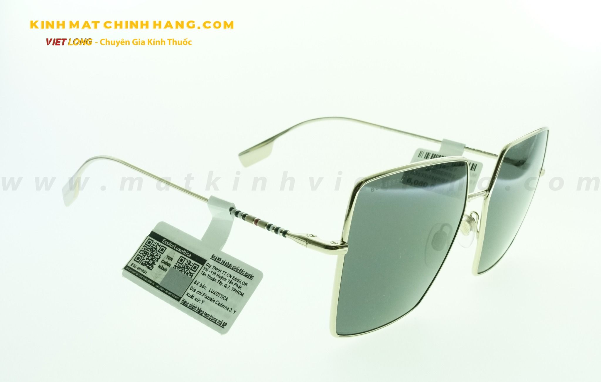  KÍNH MÁT BURBERRY B3133-1109/87 58-16 