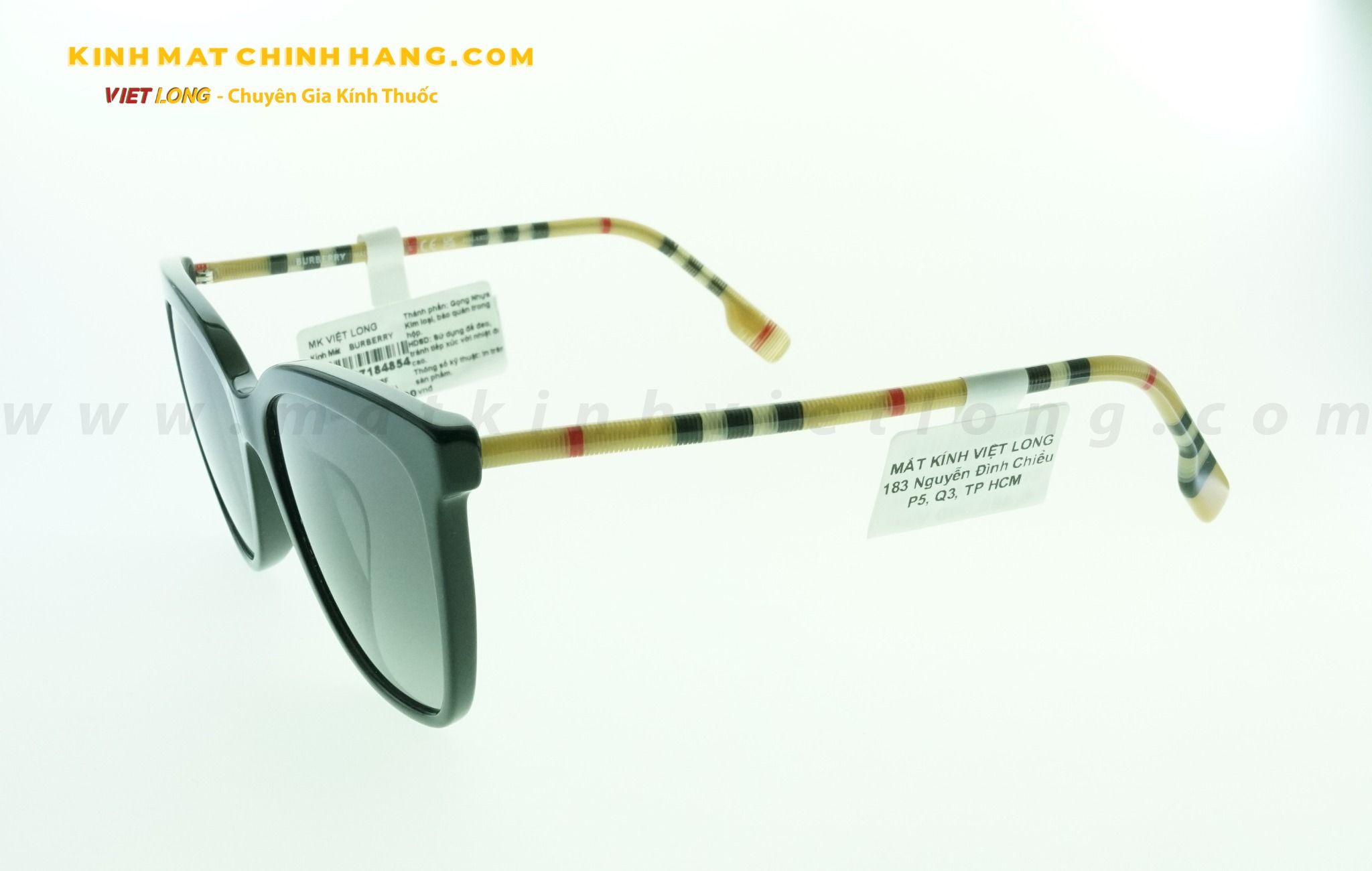  KÍNH MÁT BURBERRY B4308F-3853/T3 56-16 