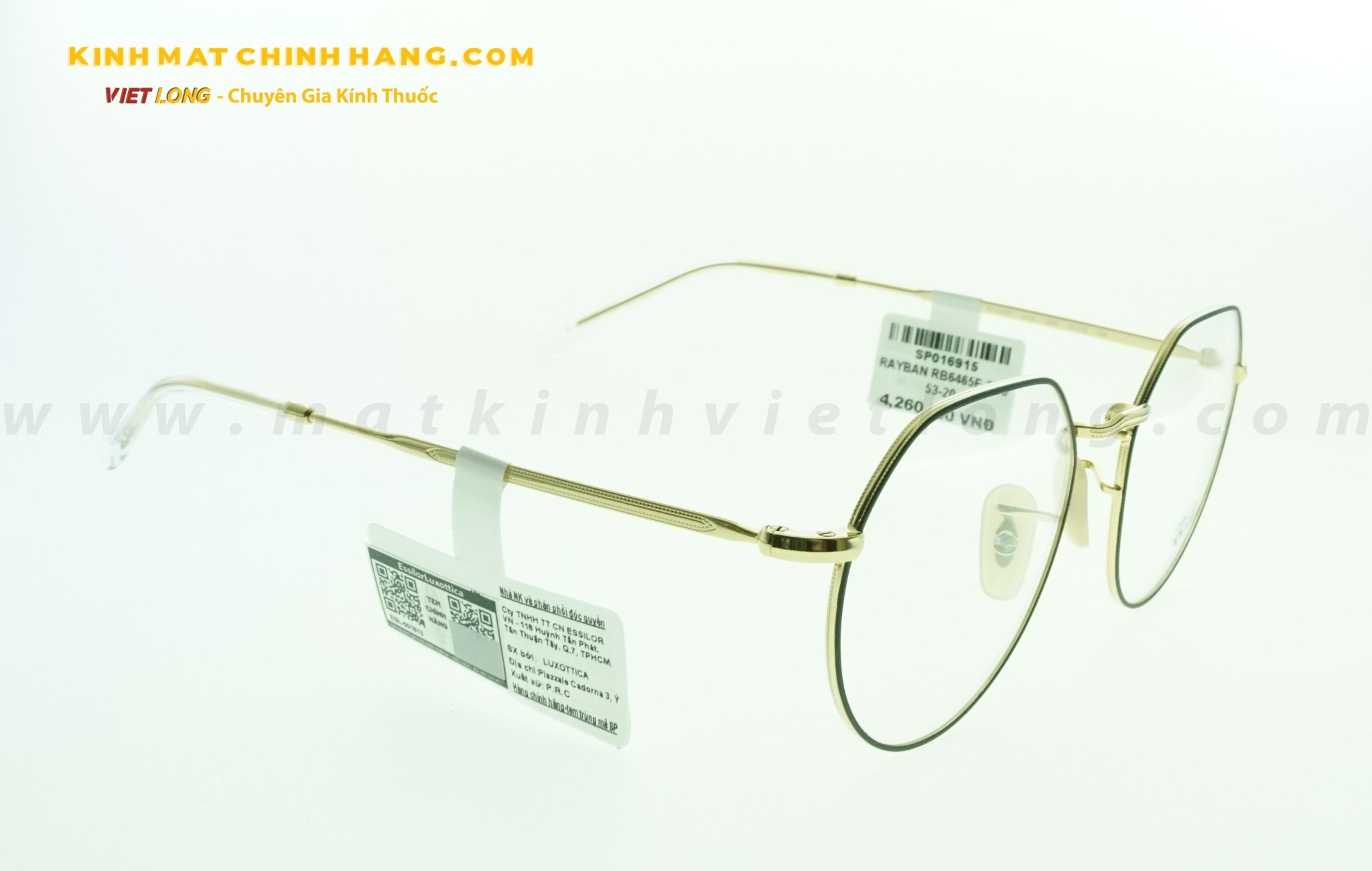  GỌNG KÍNH RAYBAN RB6465F-2890 53-20 