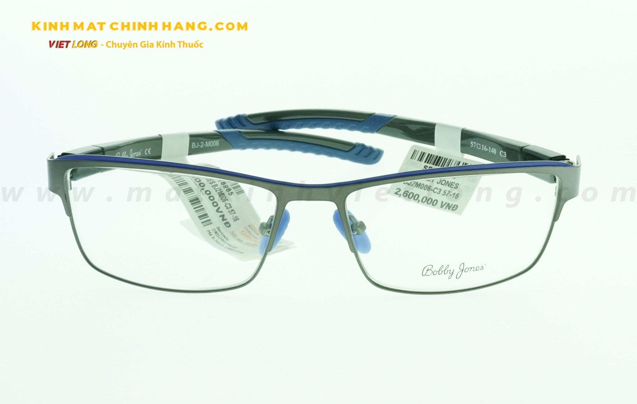  GỌNG KÍNH BOBBY JONES BJ2M006-C3 57-16 