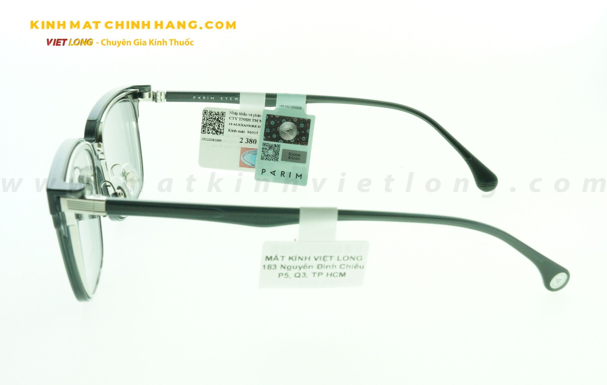  GỌNG KÍNH CLIP PARIM 96015-N1 54-18 