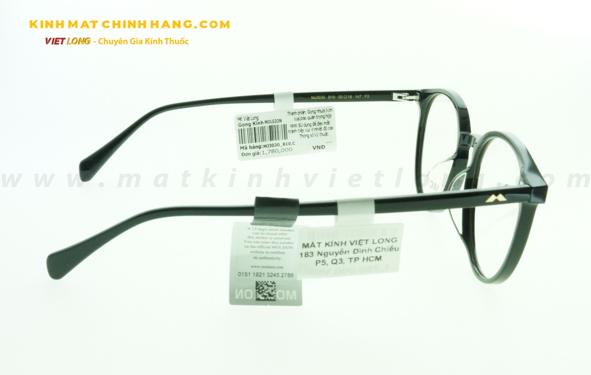  GỌNG KÍNH MOLSION MJ3030-B10 50-18 