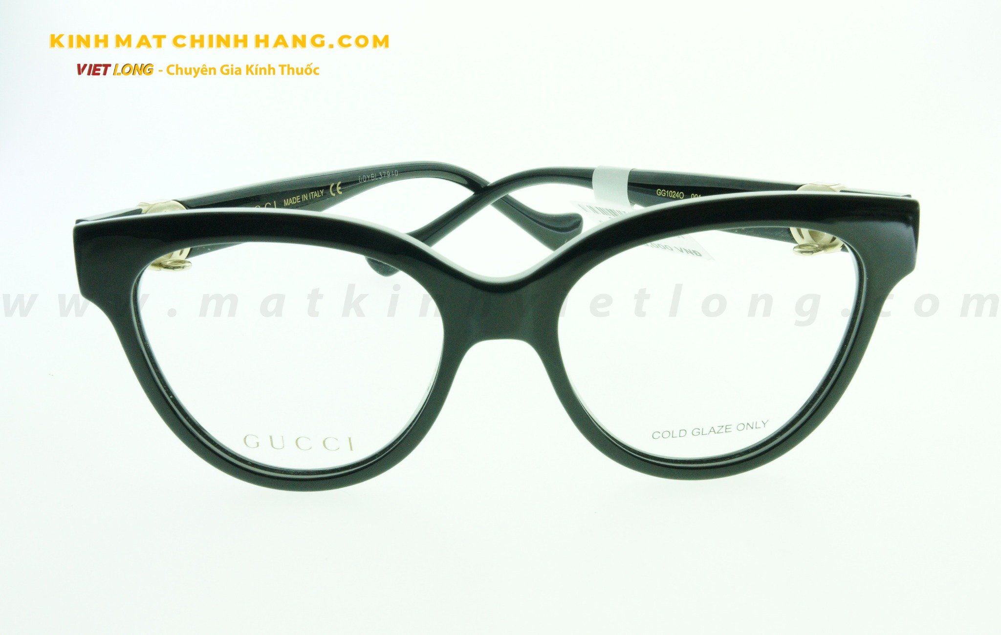  GỌNG KÍNH GUCCI GG1024O-001 50-16 