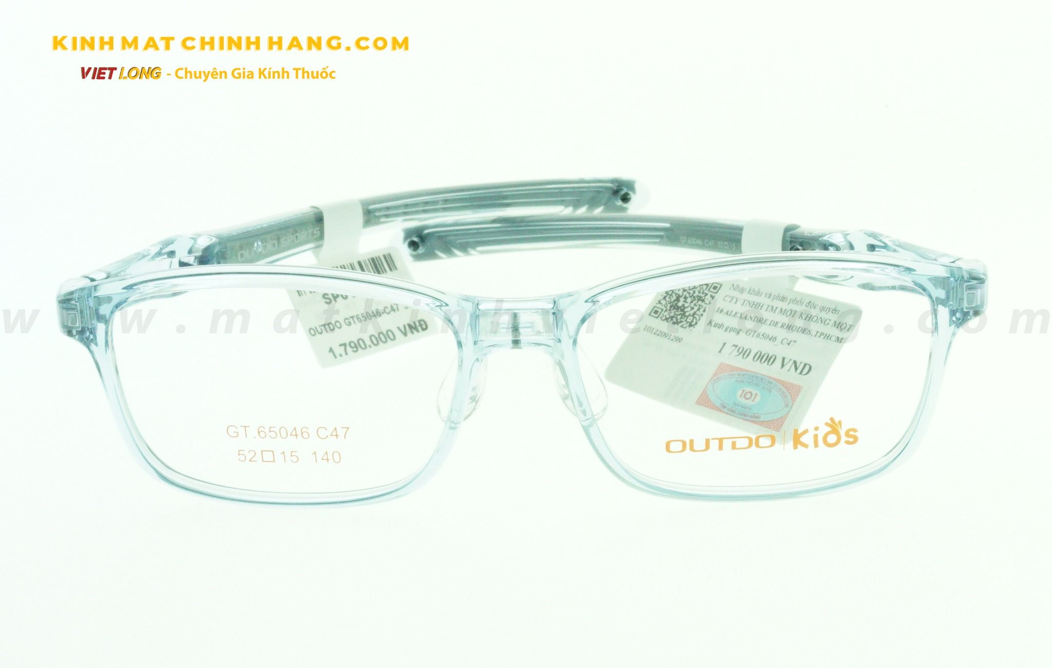  GỌNG KÍNH OUTDO GT65046-C47 52-15 