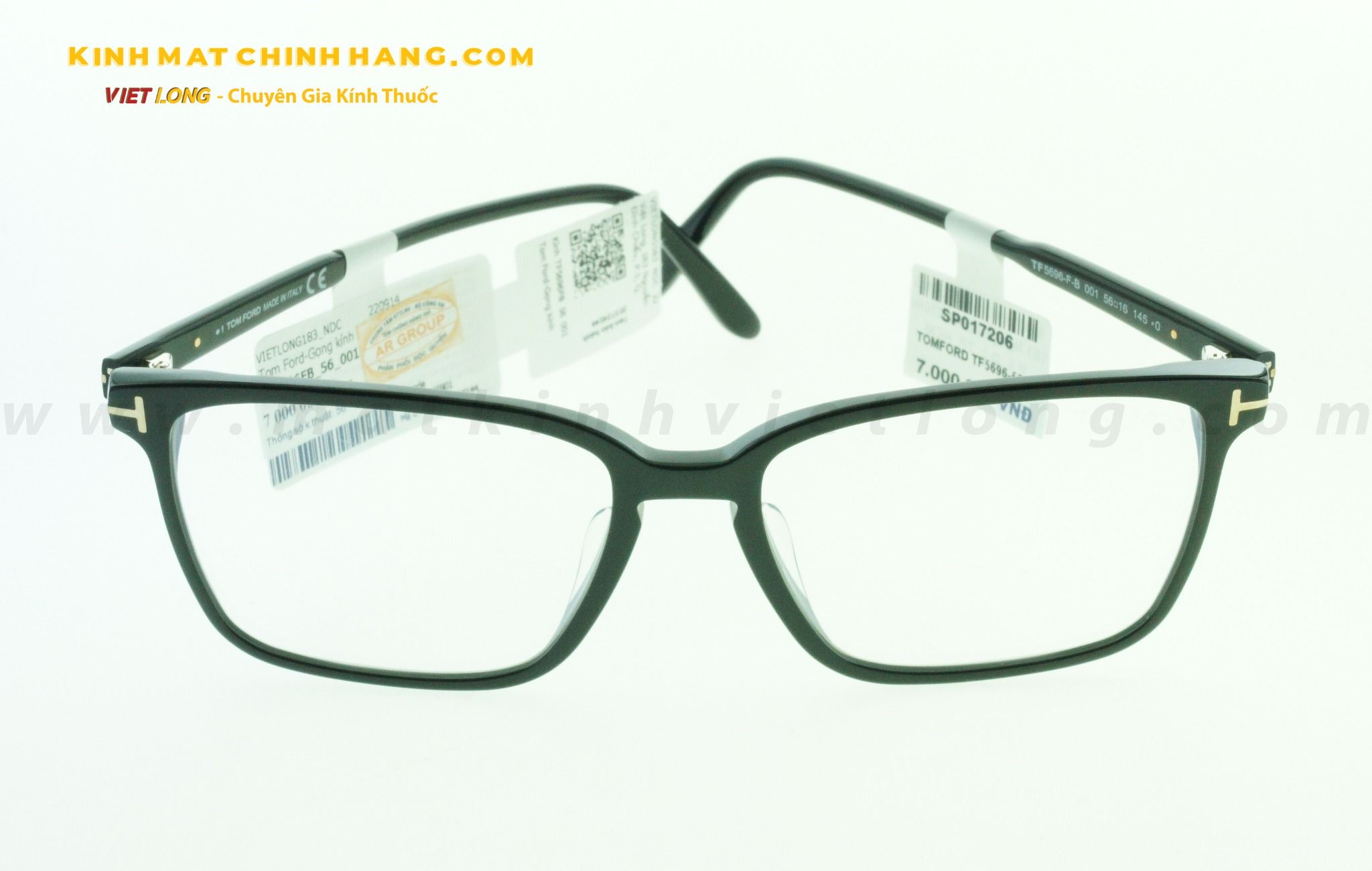  GỌNG KÍNH TOMFORD TF5696-56-16 