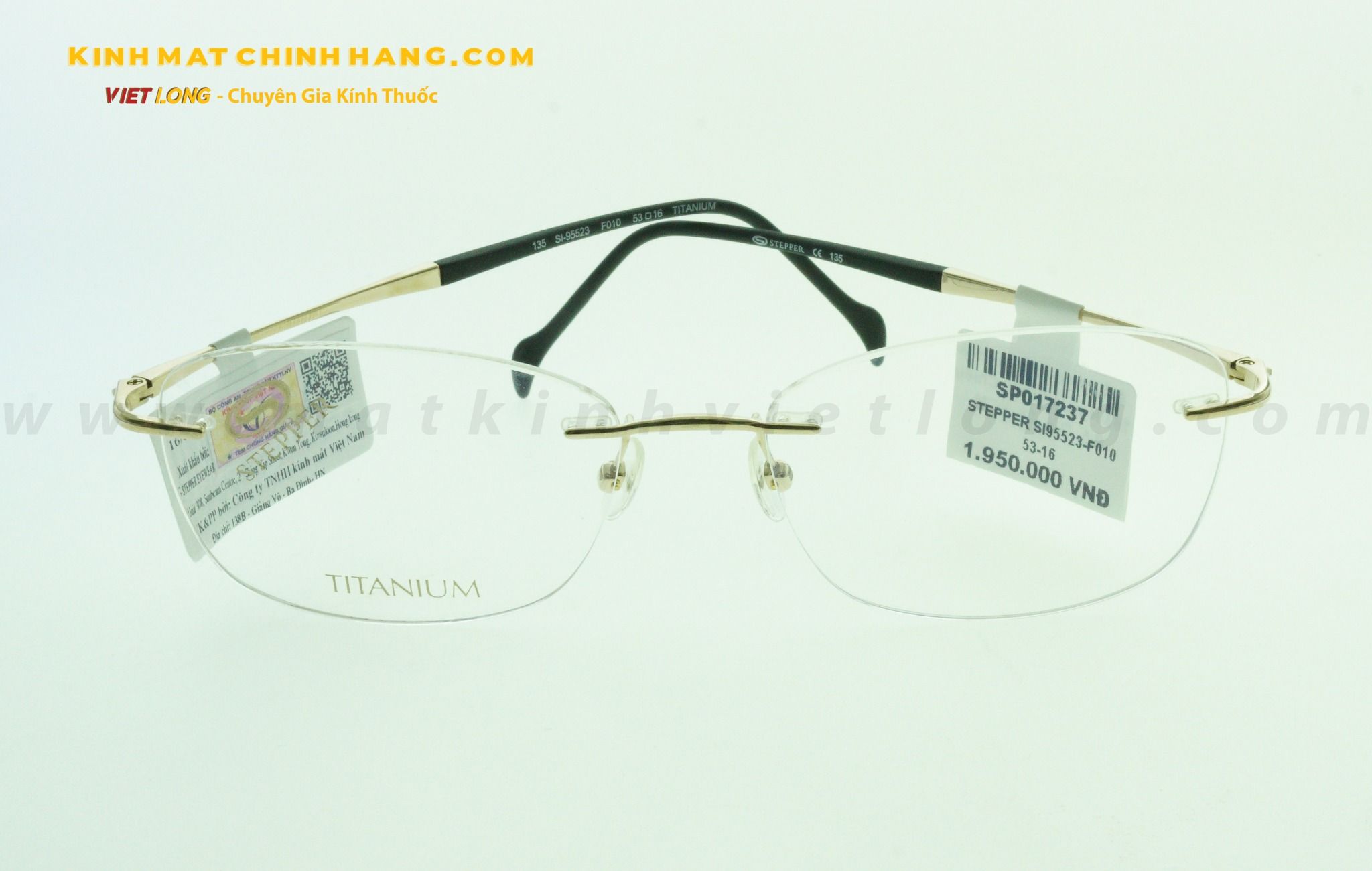  GỌNG KÍNH STEPPER SI95523-F010 53-16 