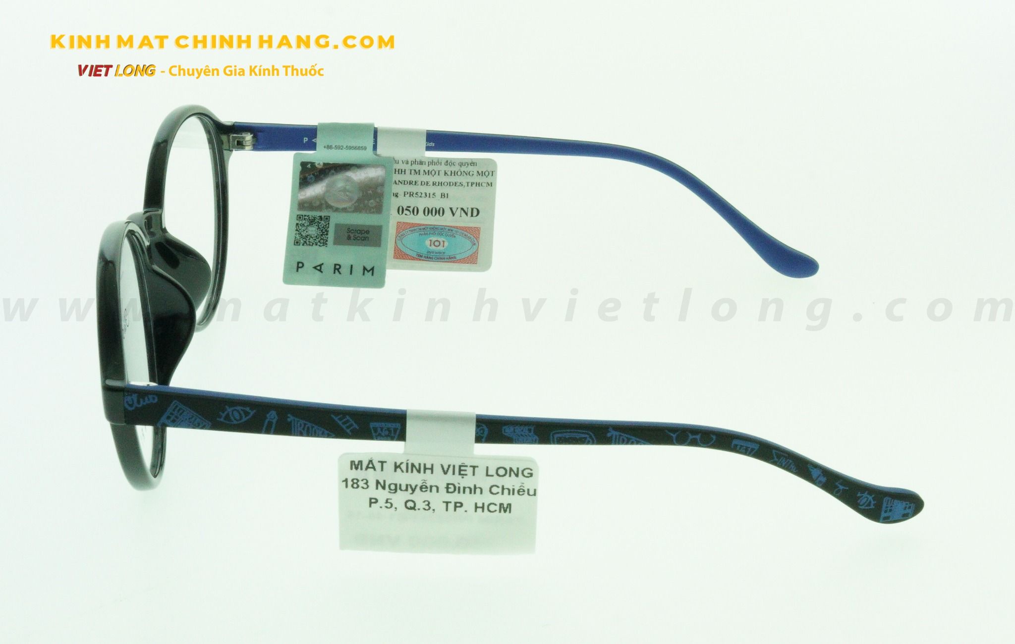  GỌNG KÍNH PARIM PR52315-B1 46-16 