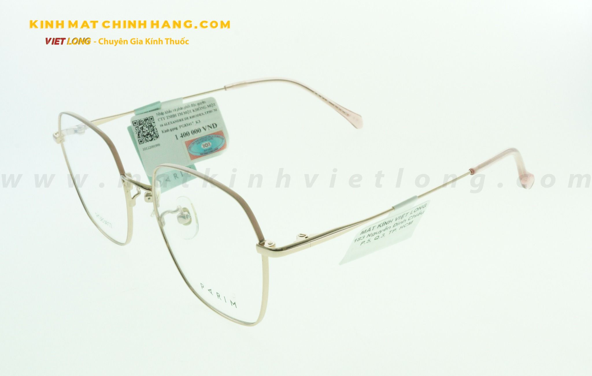  GỌNG KÍNH PARIM PG83417-K3 52-19 