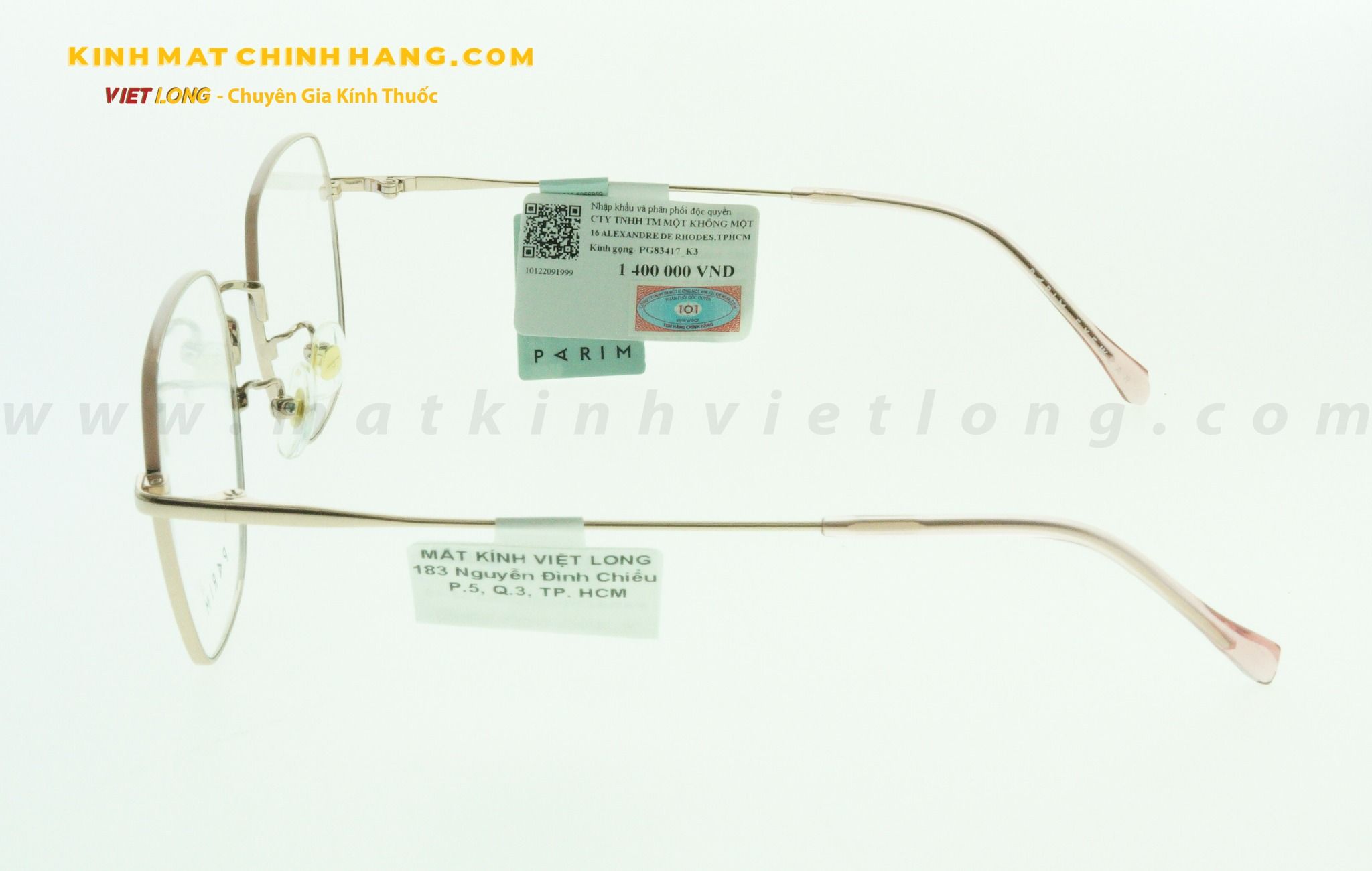  GỌNG KÍNH PARIM PG83417-K3 52-19 