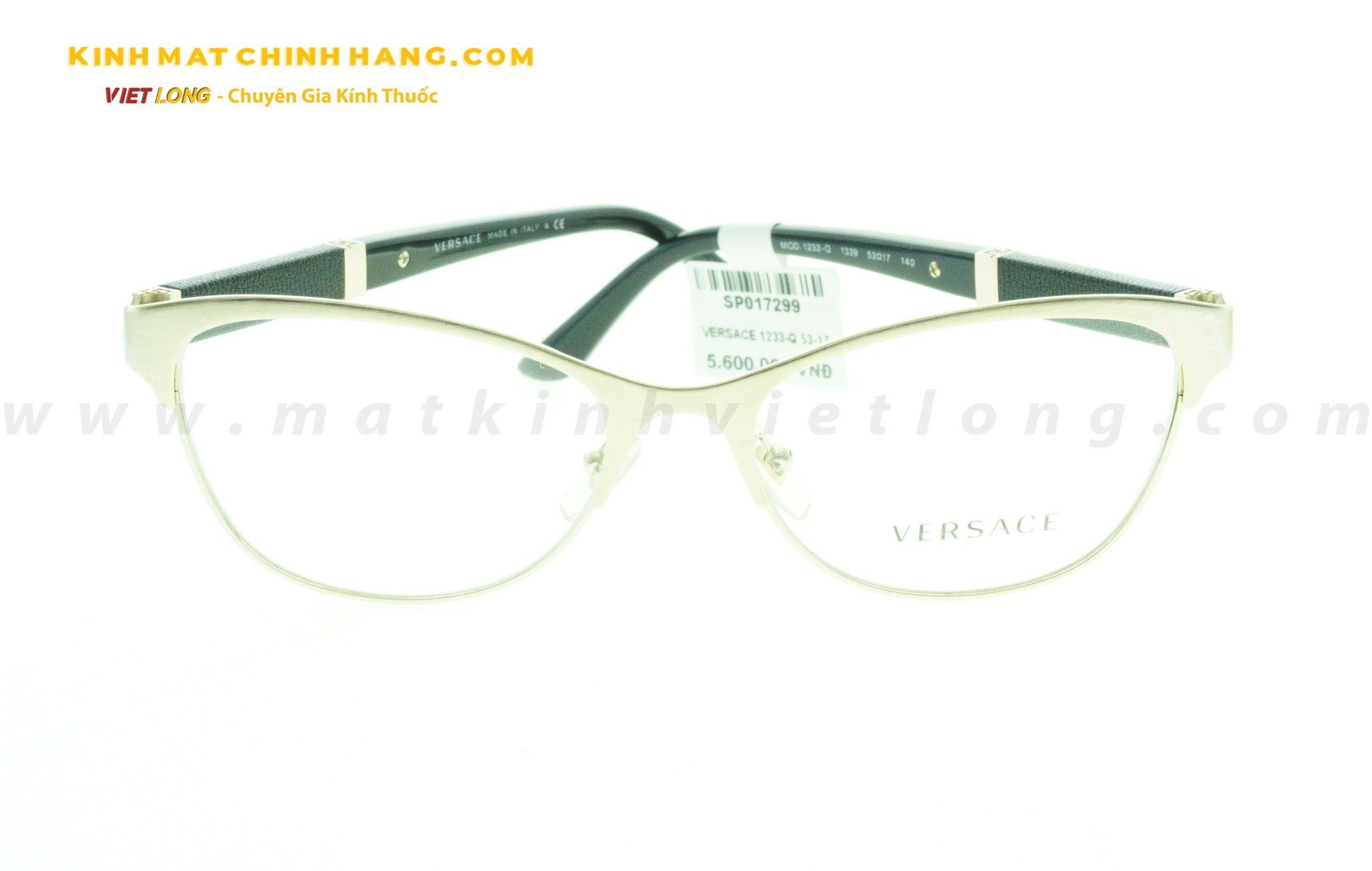  GỌNG KÍNH VERSACE 1233-Q 53-17 