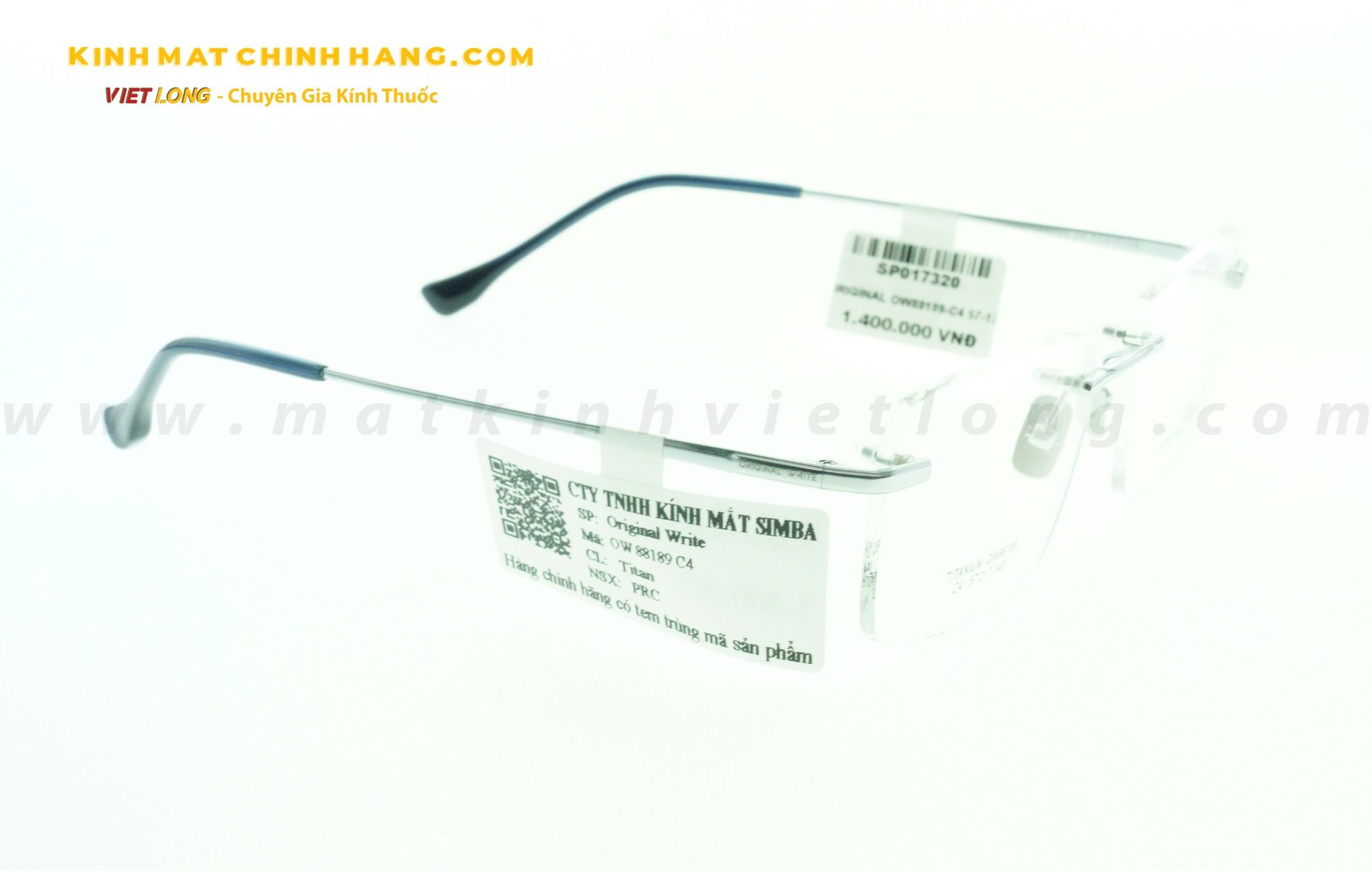  GỌNG KÍNH ORIGINAL OW88189-C4 57-17 