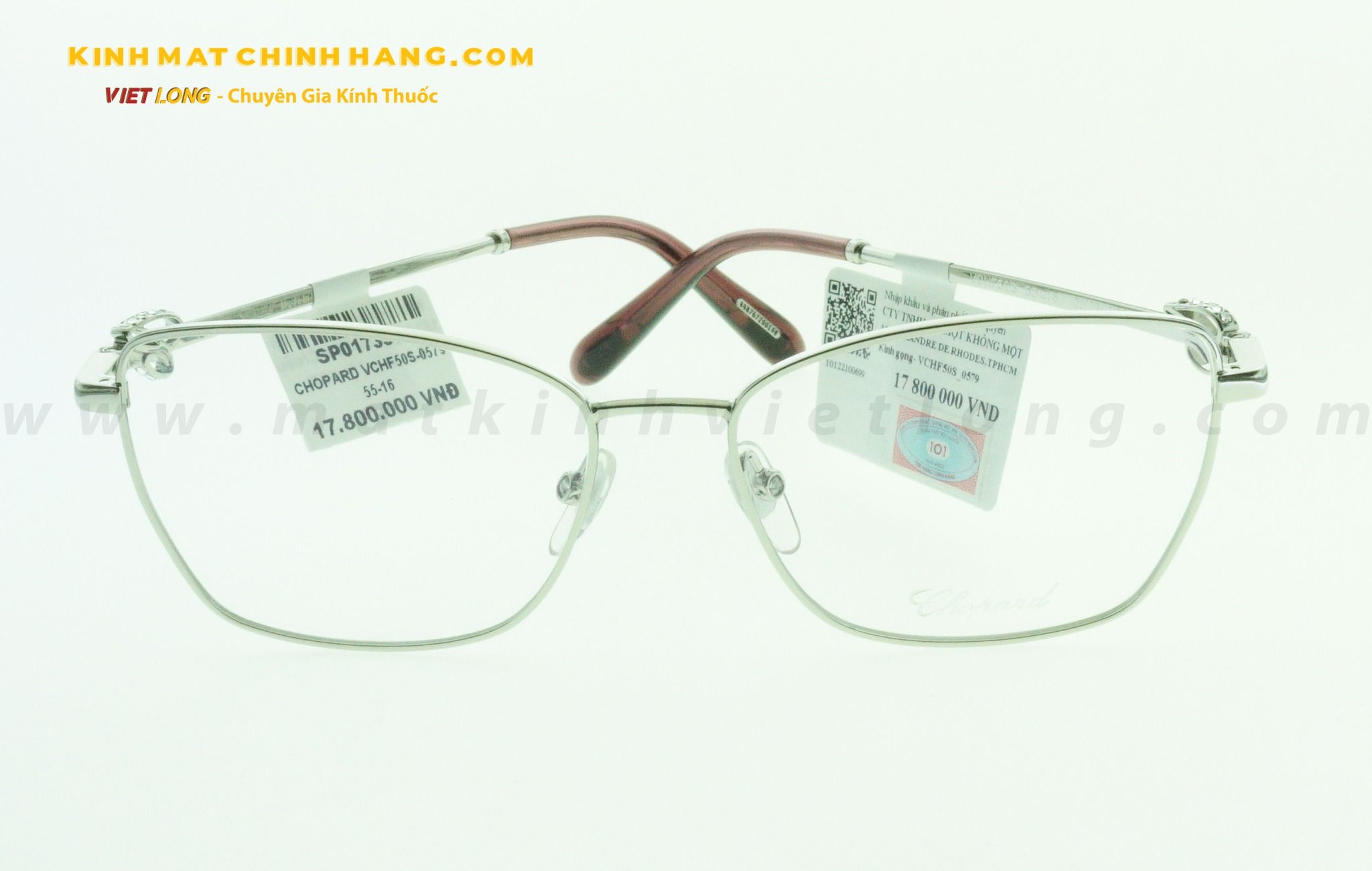  GỌNG KÍNH CHOPARD VCHF50S-0579 55-16 