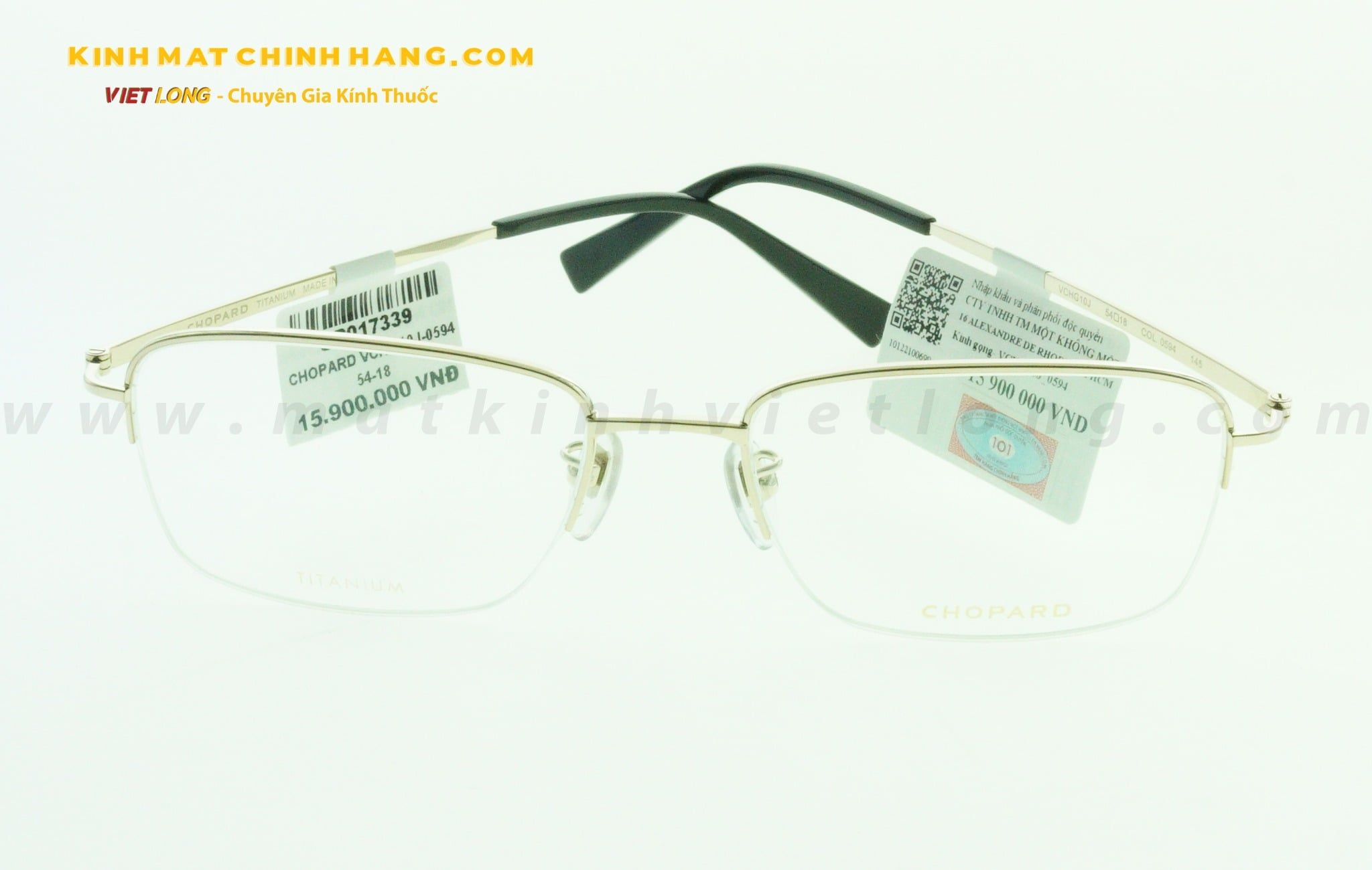  GỌNG KÍNH CHOPARD VCHG10J-0594 54-18 