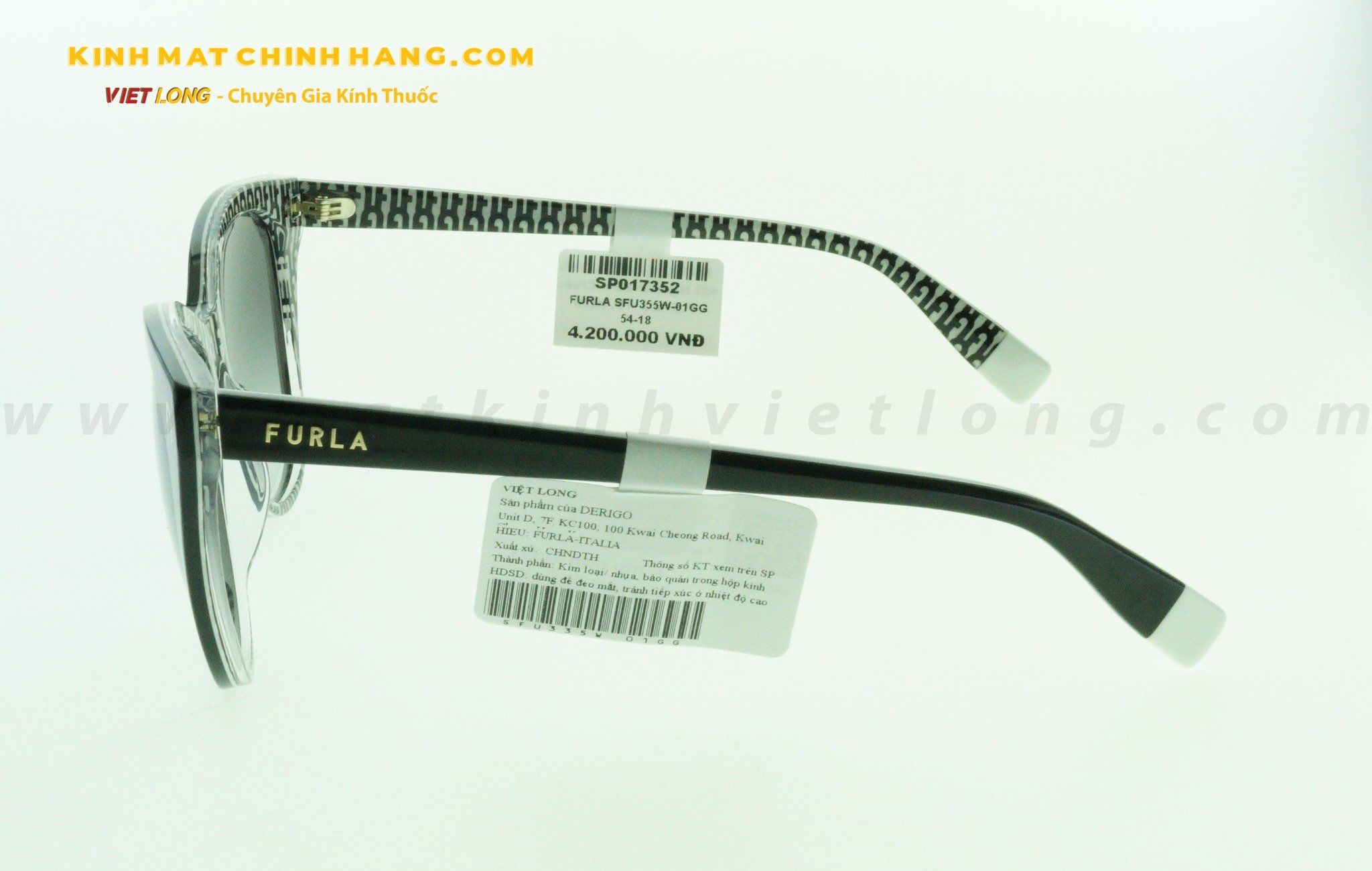  KÍNH MÁT FURLA SFU355W-01GG 54-18 