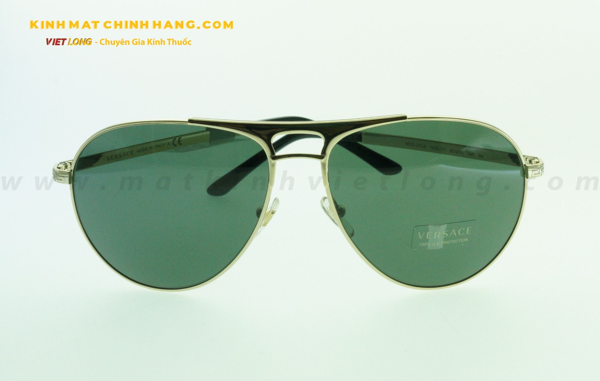  KÍNH MÁT VERSACE MOD2164 1002/71 60-15 