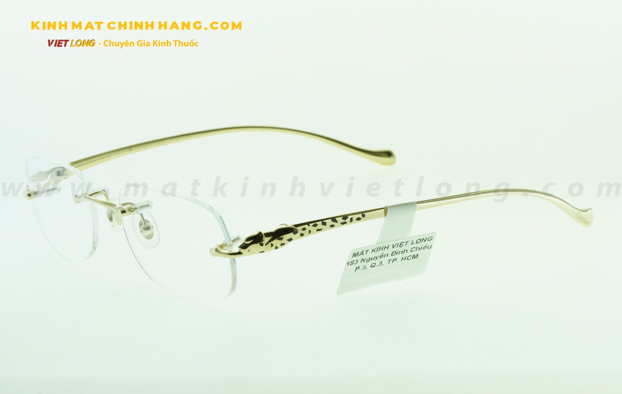  GỌNG KÍNH CARTIER CT0058O-001 53-18 