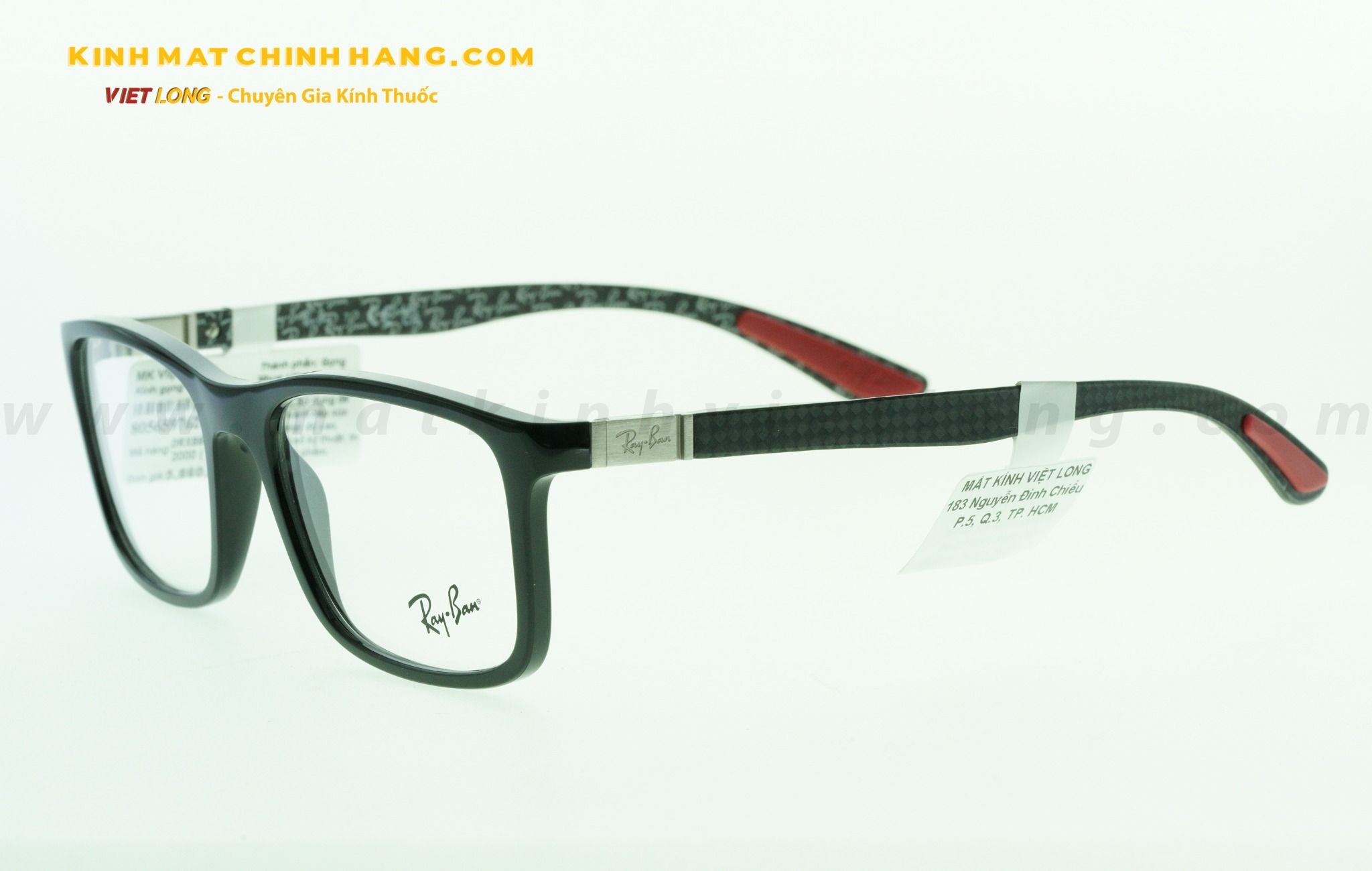  GỌNG KÍNH RAYBAN 0RX8908-2000 53-18 