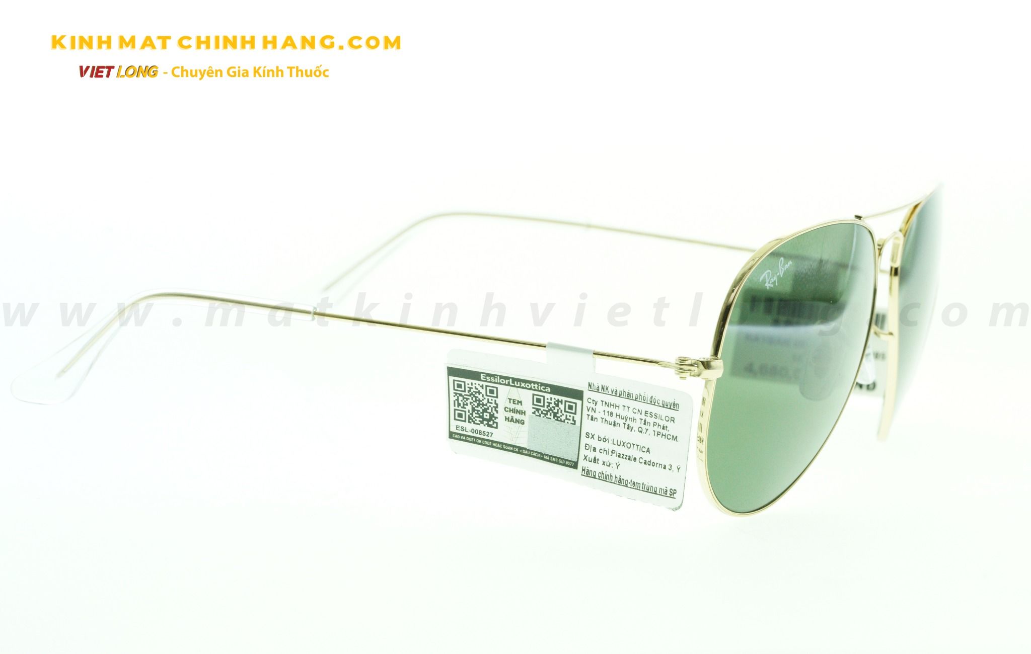  KÍNH MÁT RAYBAN 0RB3025-L0205 58-14 