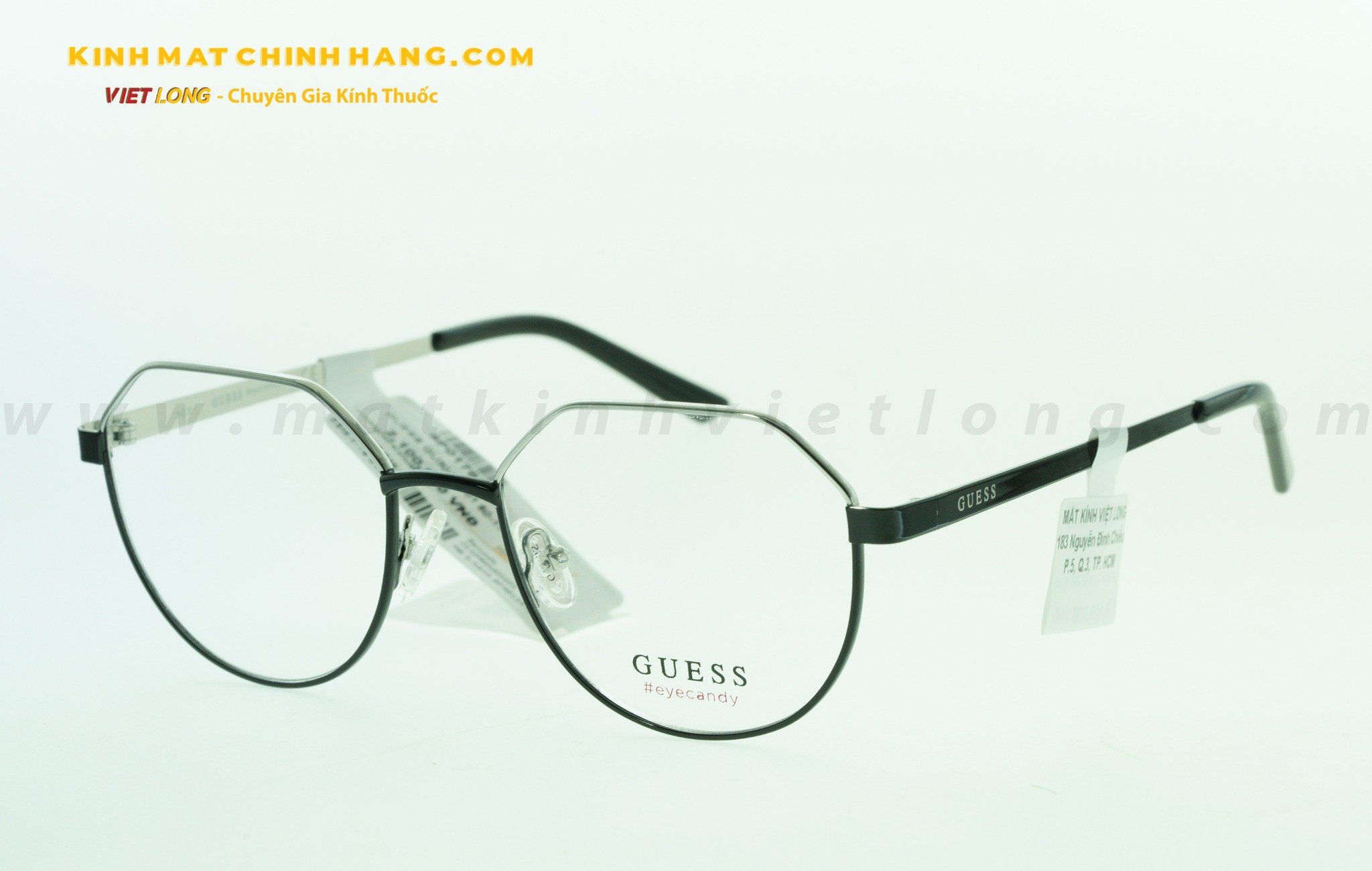  GỌNG KÍNH GUESS GU3042-001 50-17 