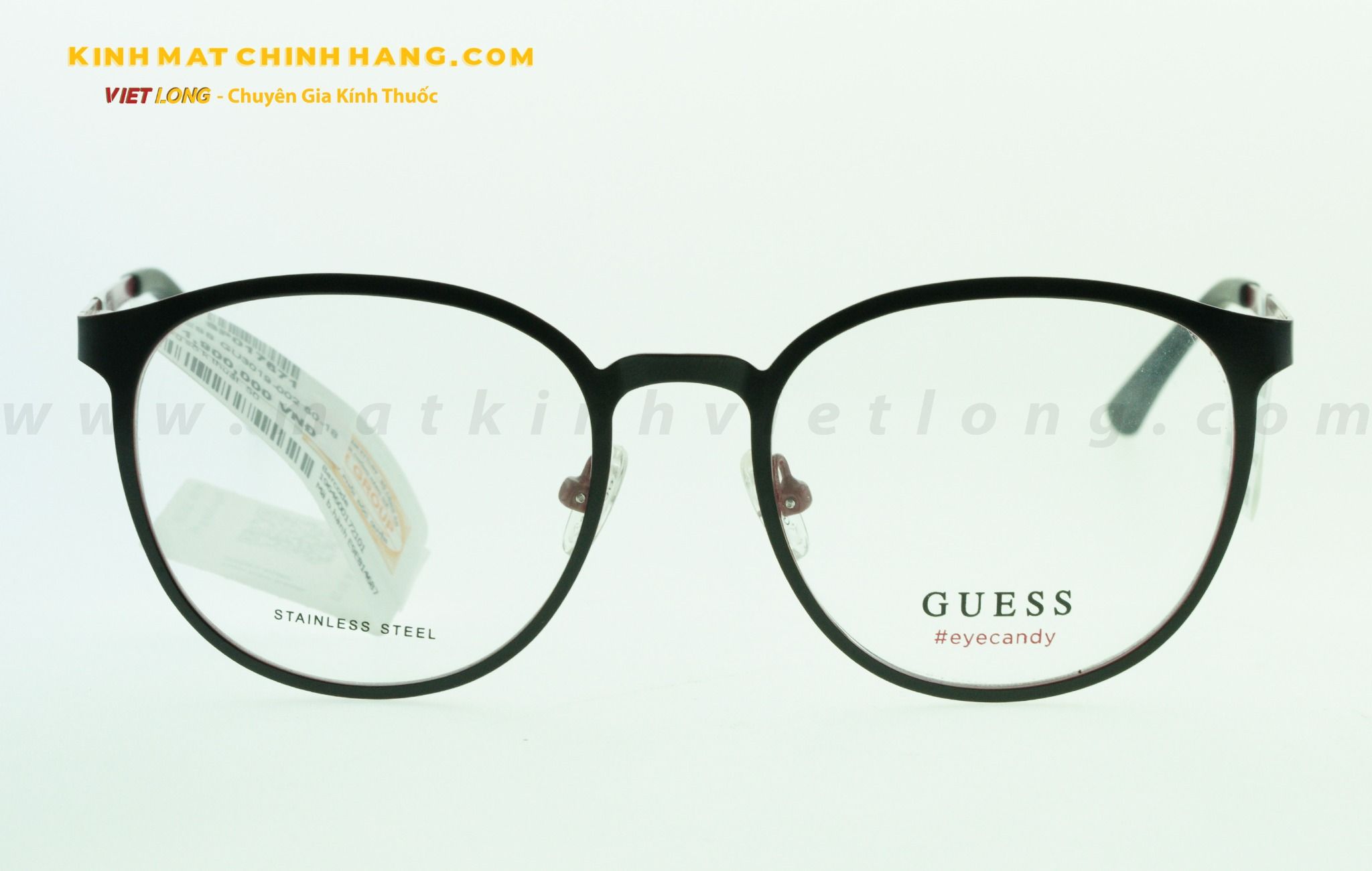  GỌNG KÍNH GUESS GU3019-002 50-18 