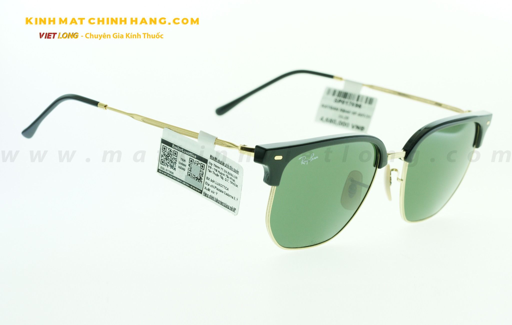  KÍNH MÁT RAYBAN RB4416F-601/31 55-20 