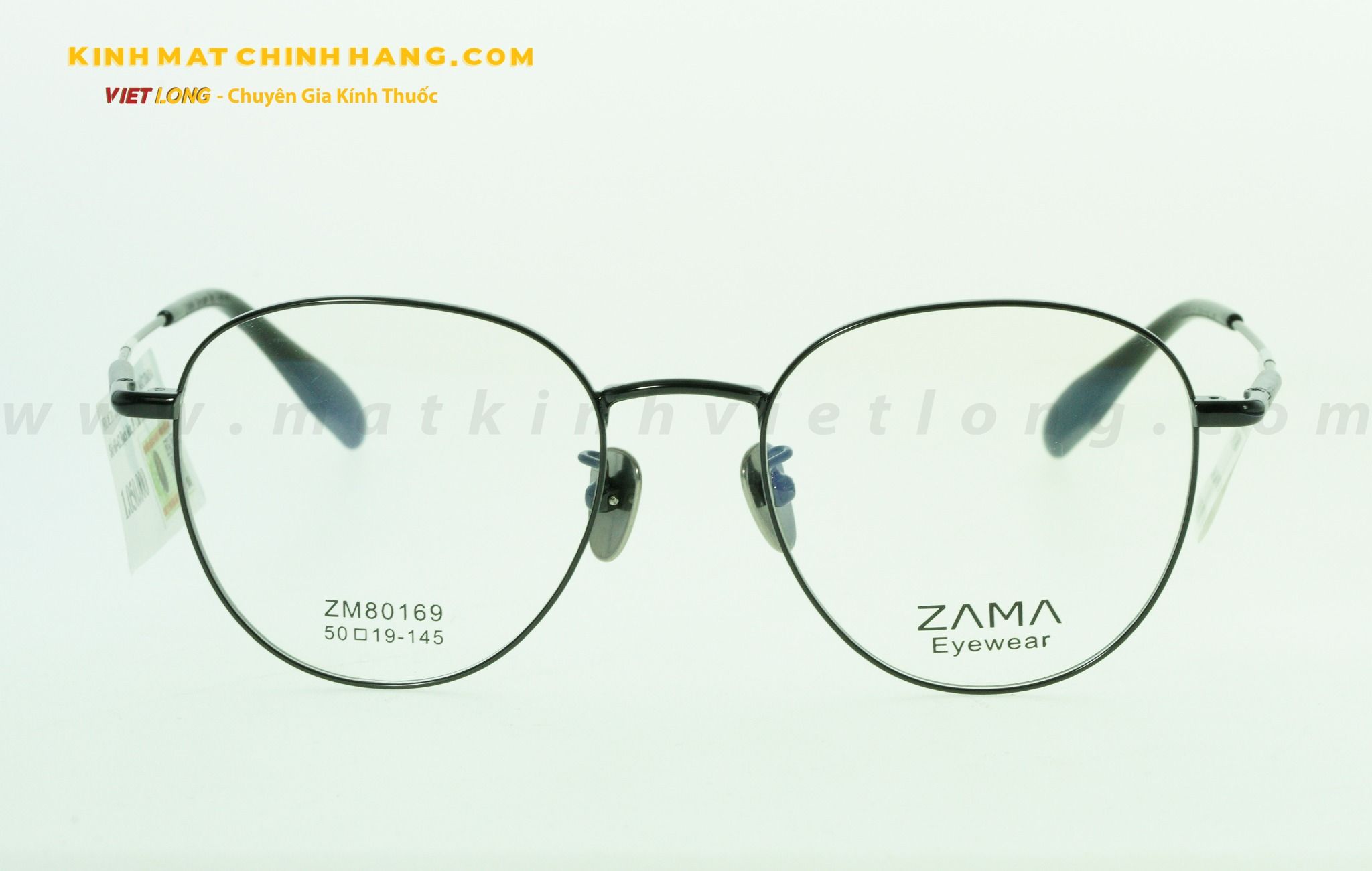  GỌNG KÍNH ZAMA ZM80169-C1 50-19 