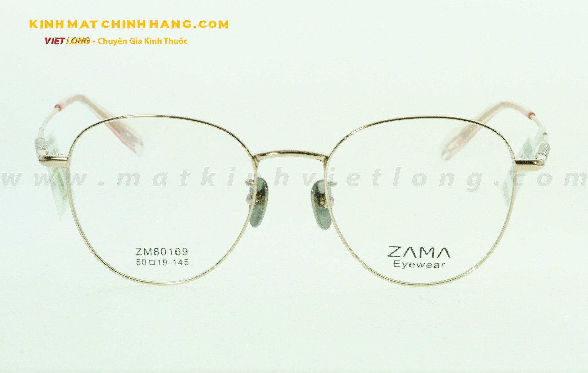  GỌNG KÍNH ZAMA ZM80169-C3 50-19 