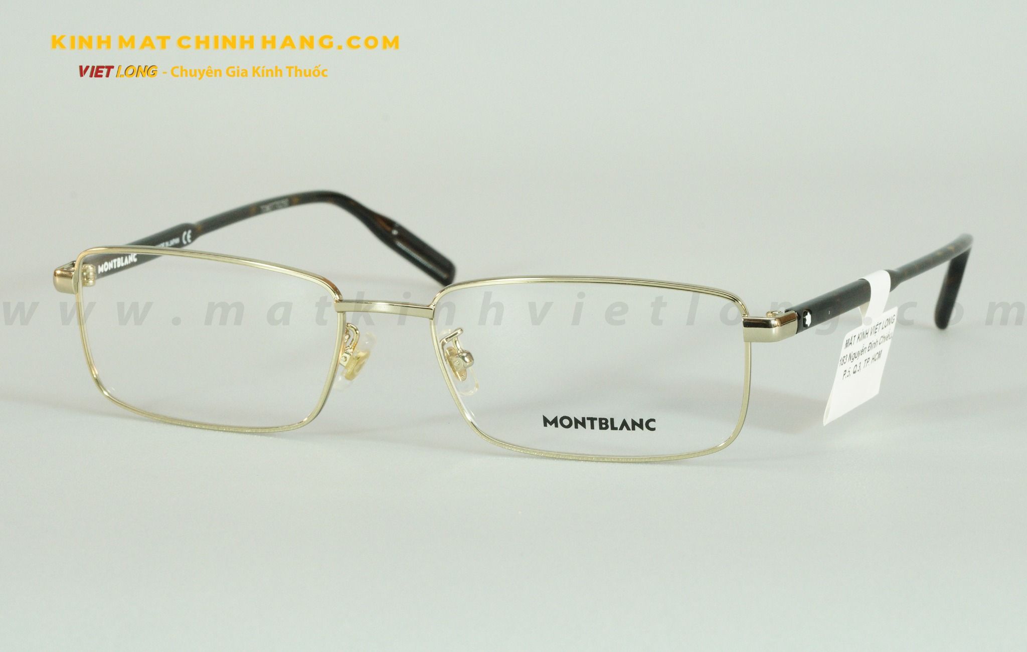  GỌNG KÍNH MONTBLANC MB0087O-006 58-18 