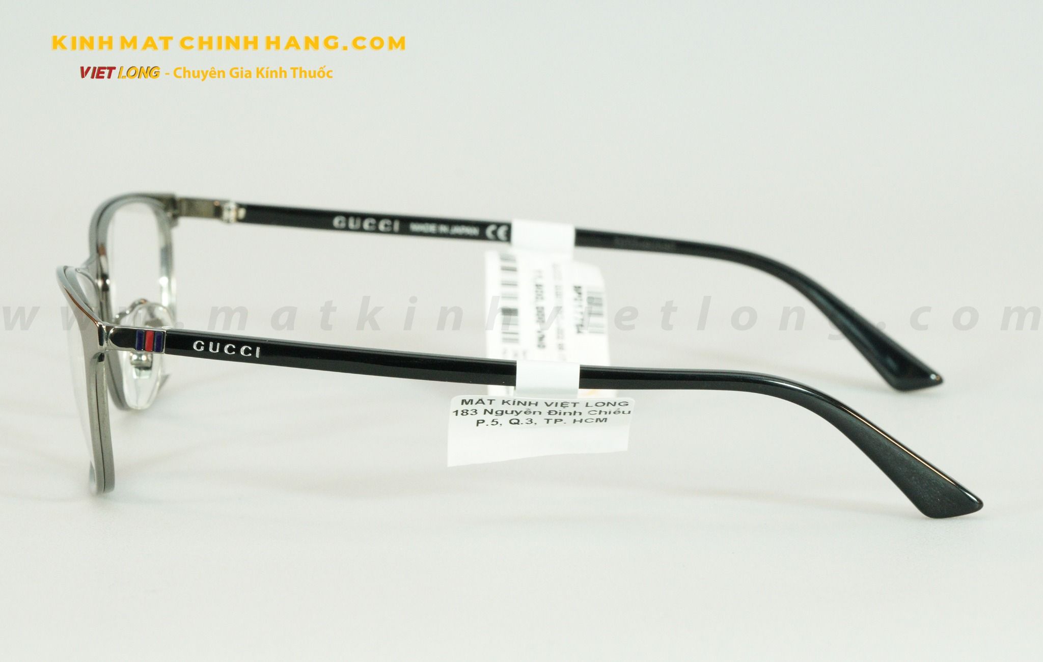  GỌNG KÍNH GUCCI GG0133OJ-002 56-17 