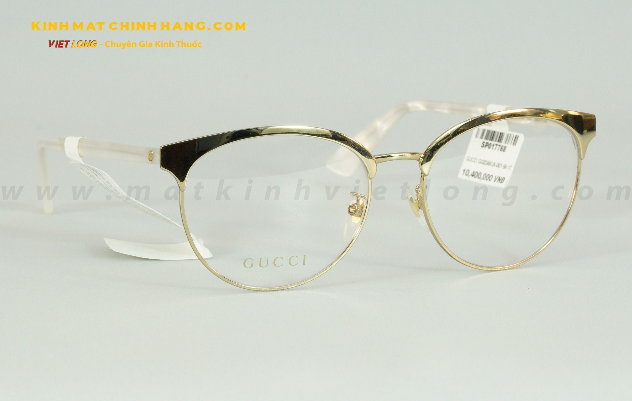  GỌNG KÍNH GUCCI GG0249OA-001 56-17 