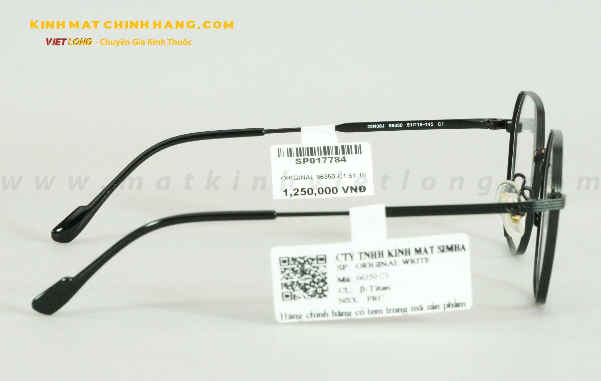  GỌNG KÍNH ORIGINAL 66350-C1 51-18 